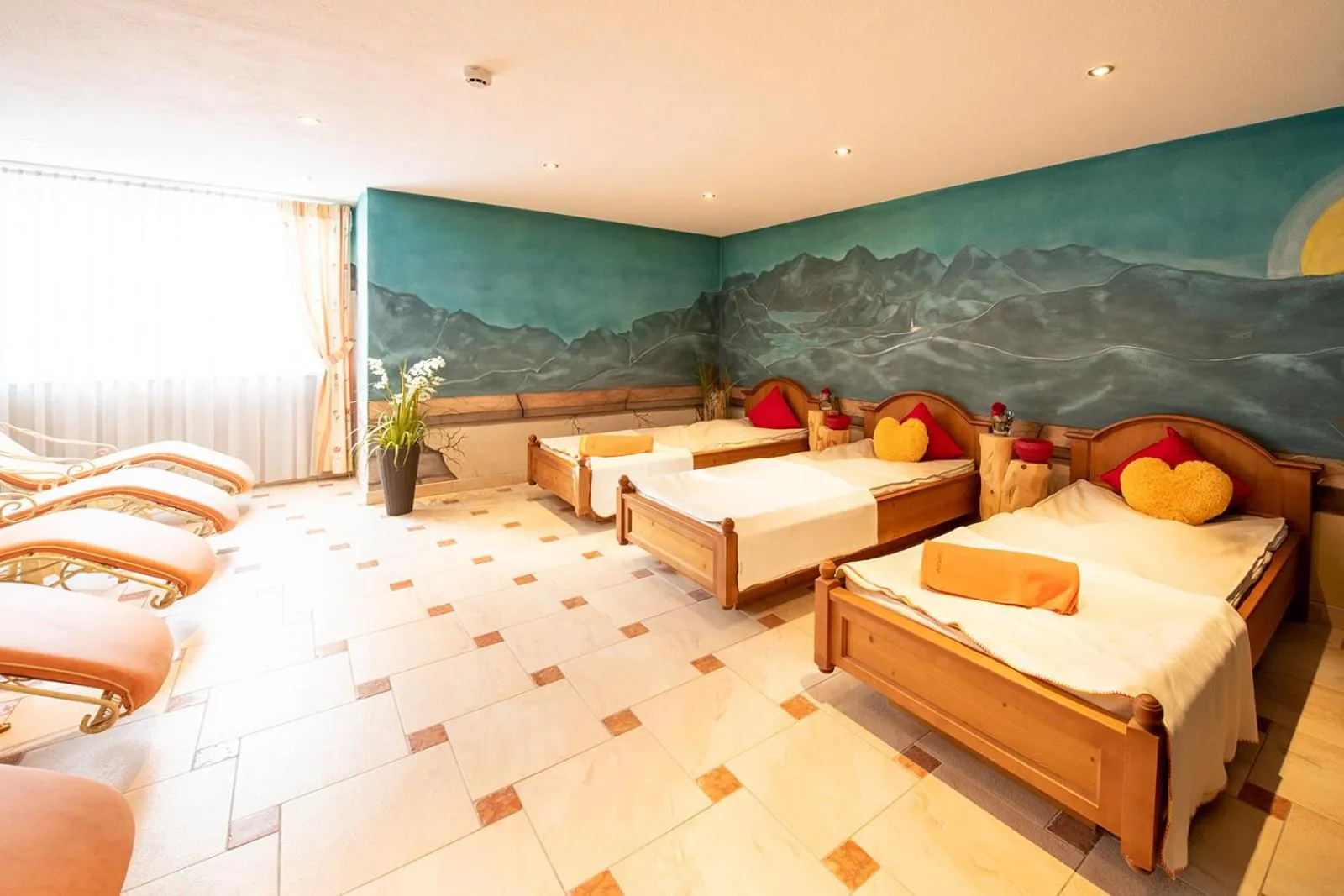Spa and wellness centre/facilities, Bed in Wohlfühlhotel Innertalerhof