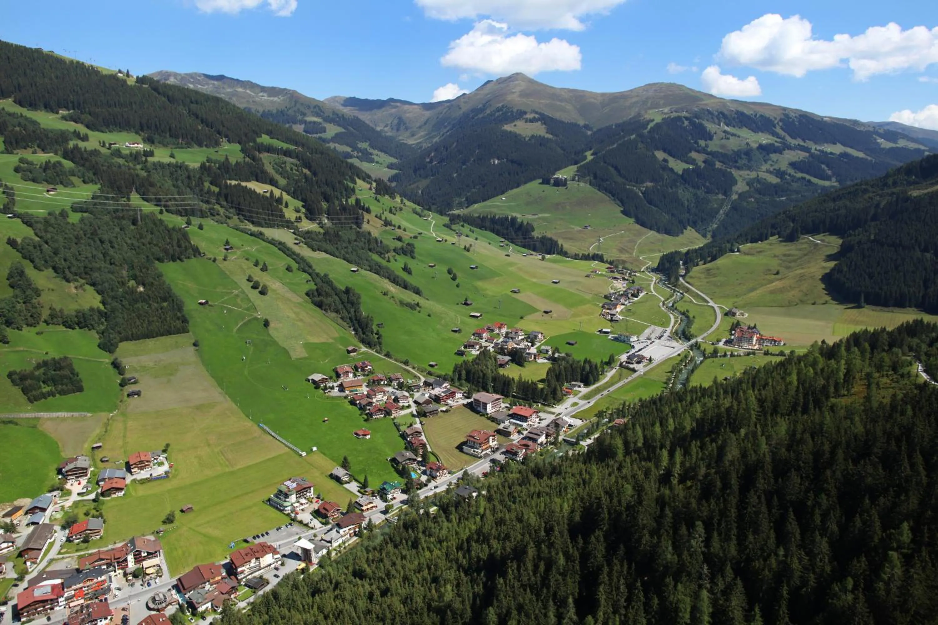 Natural landscape in Wohlfühlhotel Innertalerhof