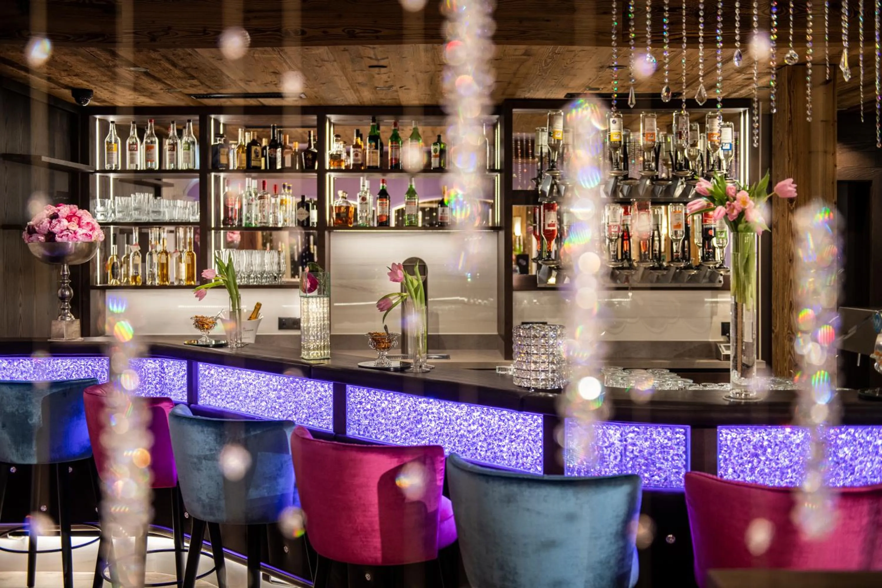 Lounge or bar in Wohlfühlhotel Innertalerhof