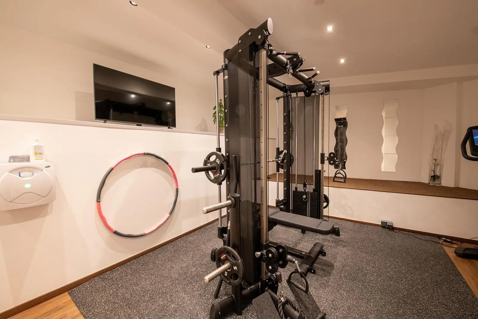 Fitness centre/facilities in Wohlfühlhotel Innertalerhof