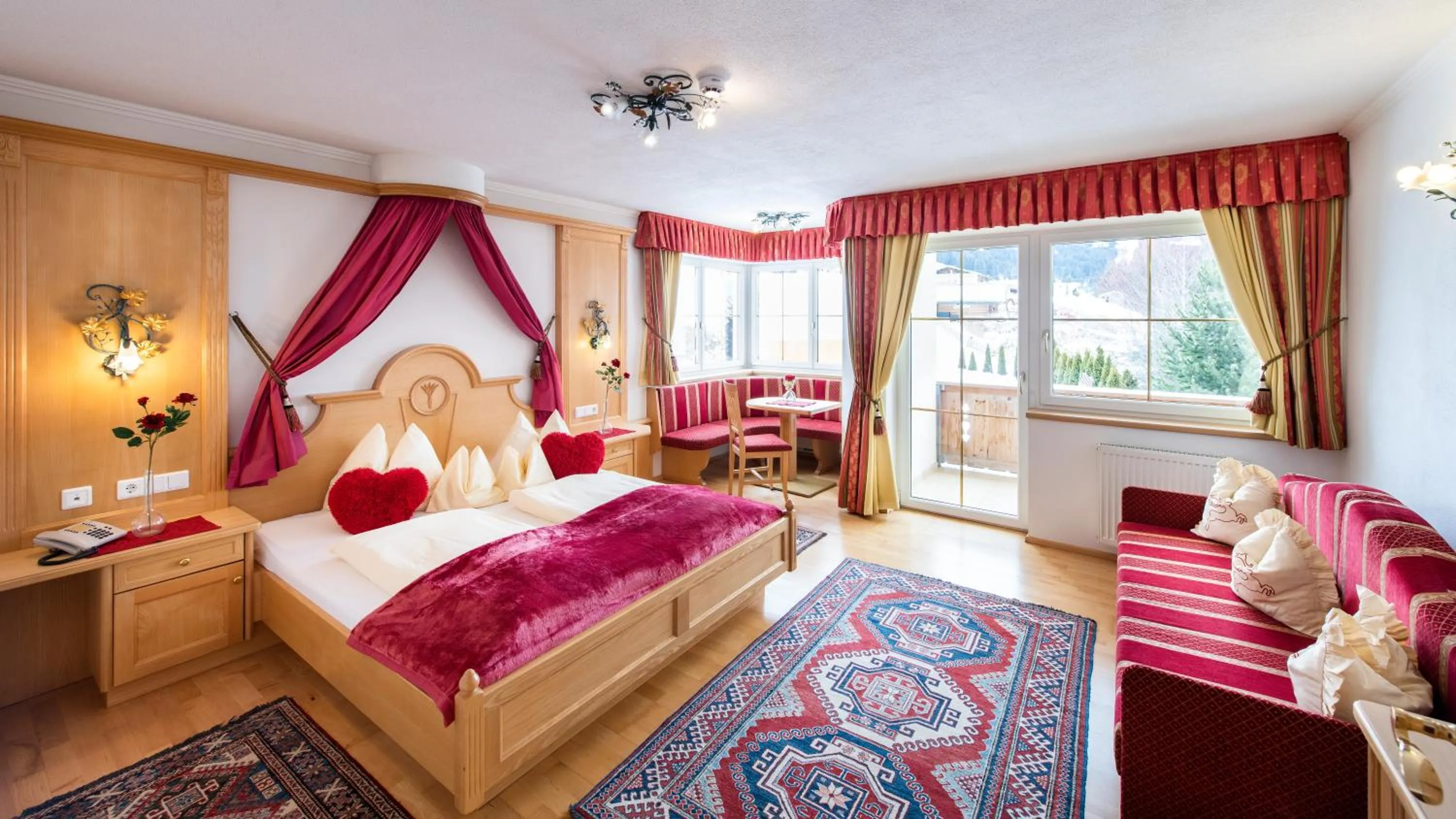 Bed in Wohlfühlhotel Innertalerhof