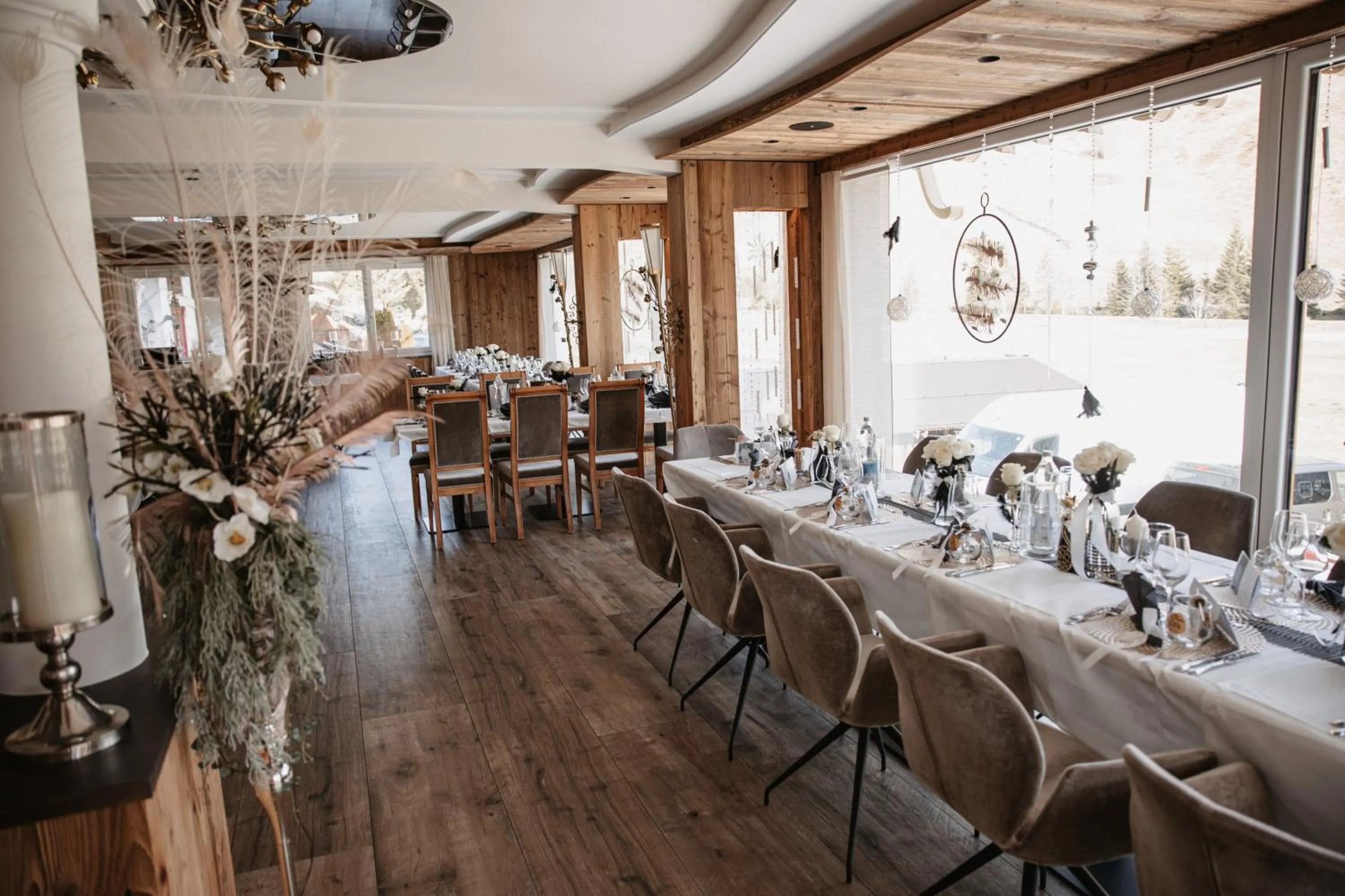 Restaurant/places to eat in Wohlfühlhotel Innertalerhof