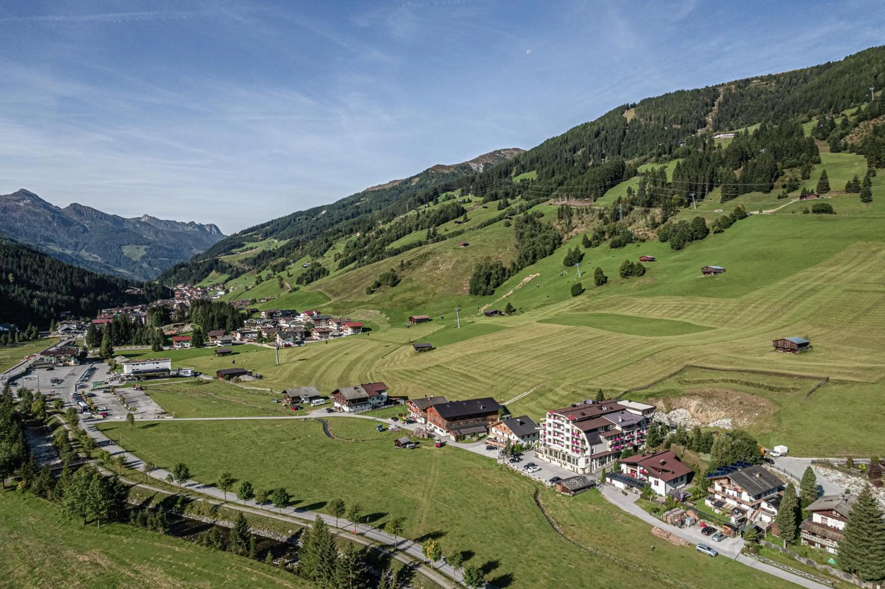 Natural landscape in Wohlfühlhotel Innertalerhof