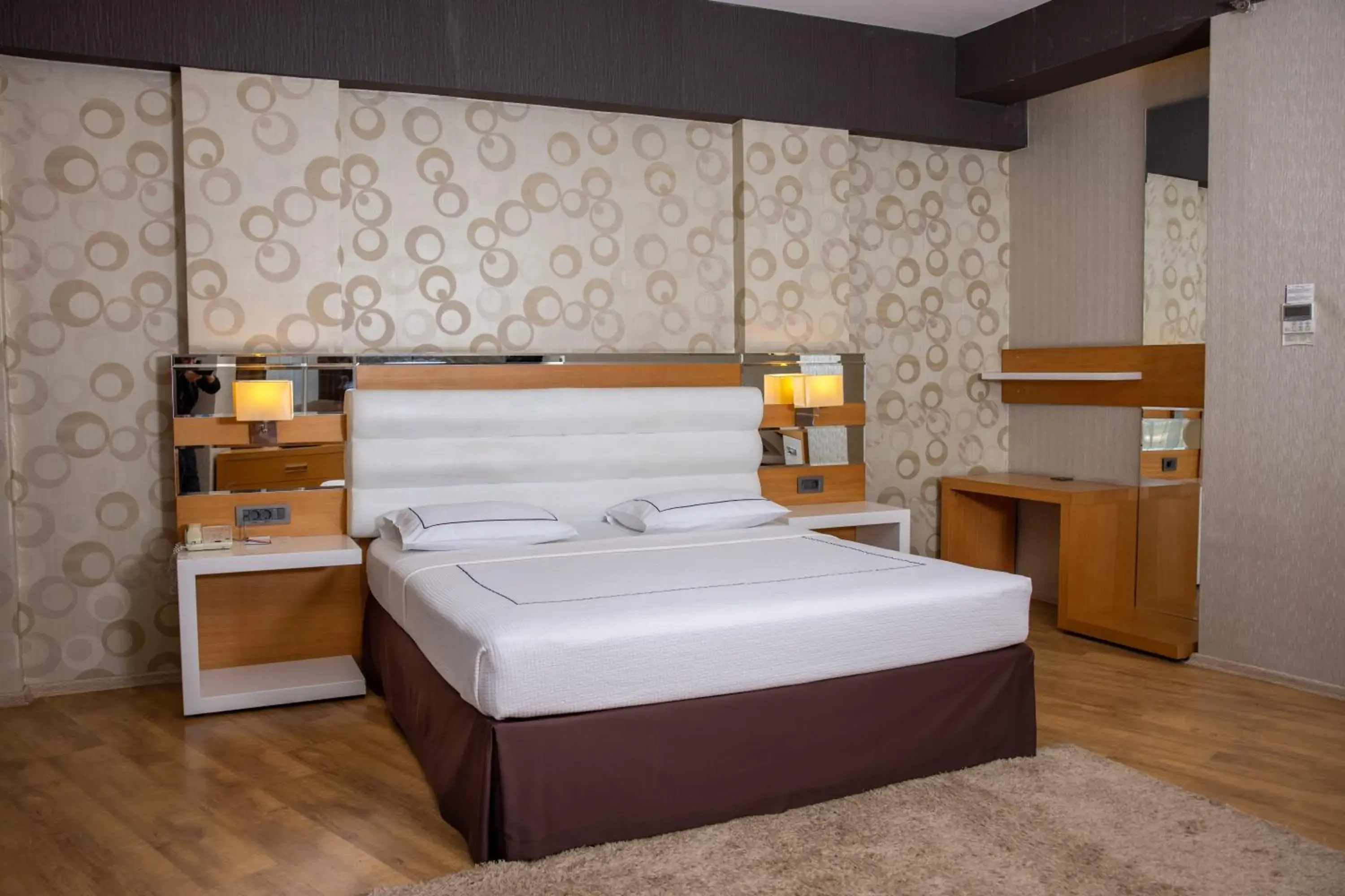 Bed in Anemon Grand Adana Otel Bed in Anemon Grand Adana Otel
