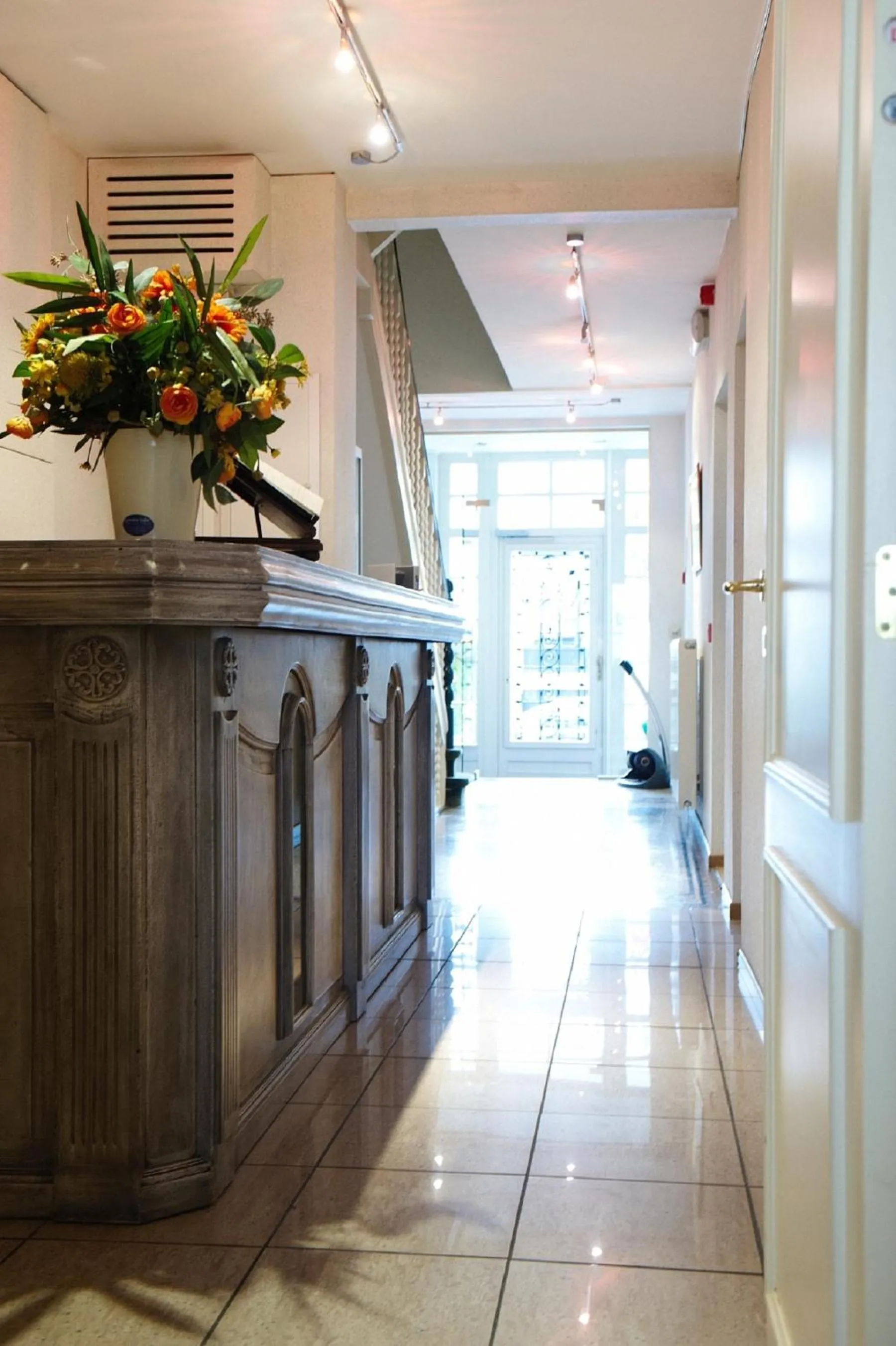 Lobby or reception in Hotel La Roseraie