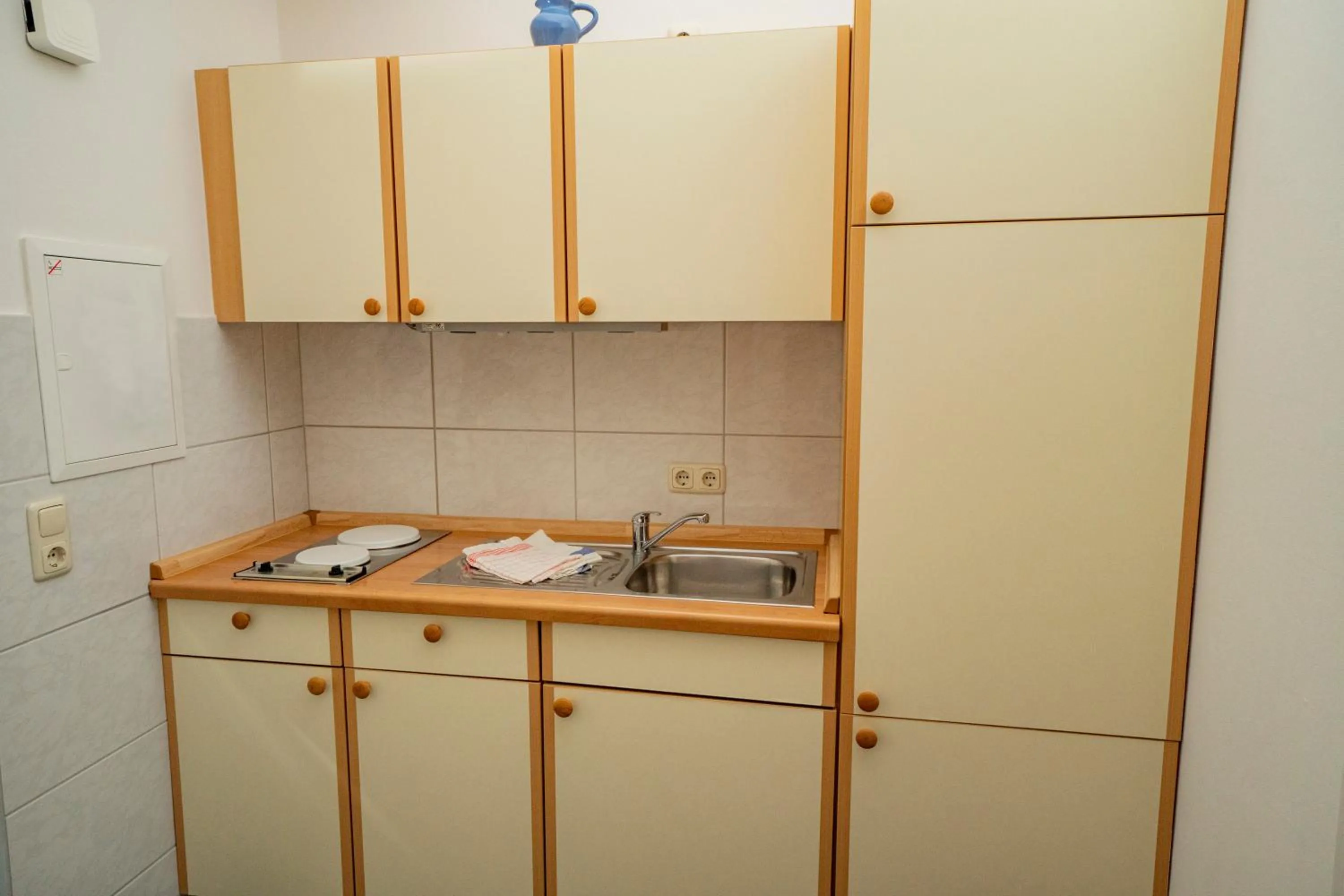 Kitchen or kitchenette in Dieksee-Eck am See