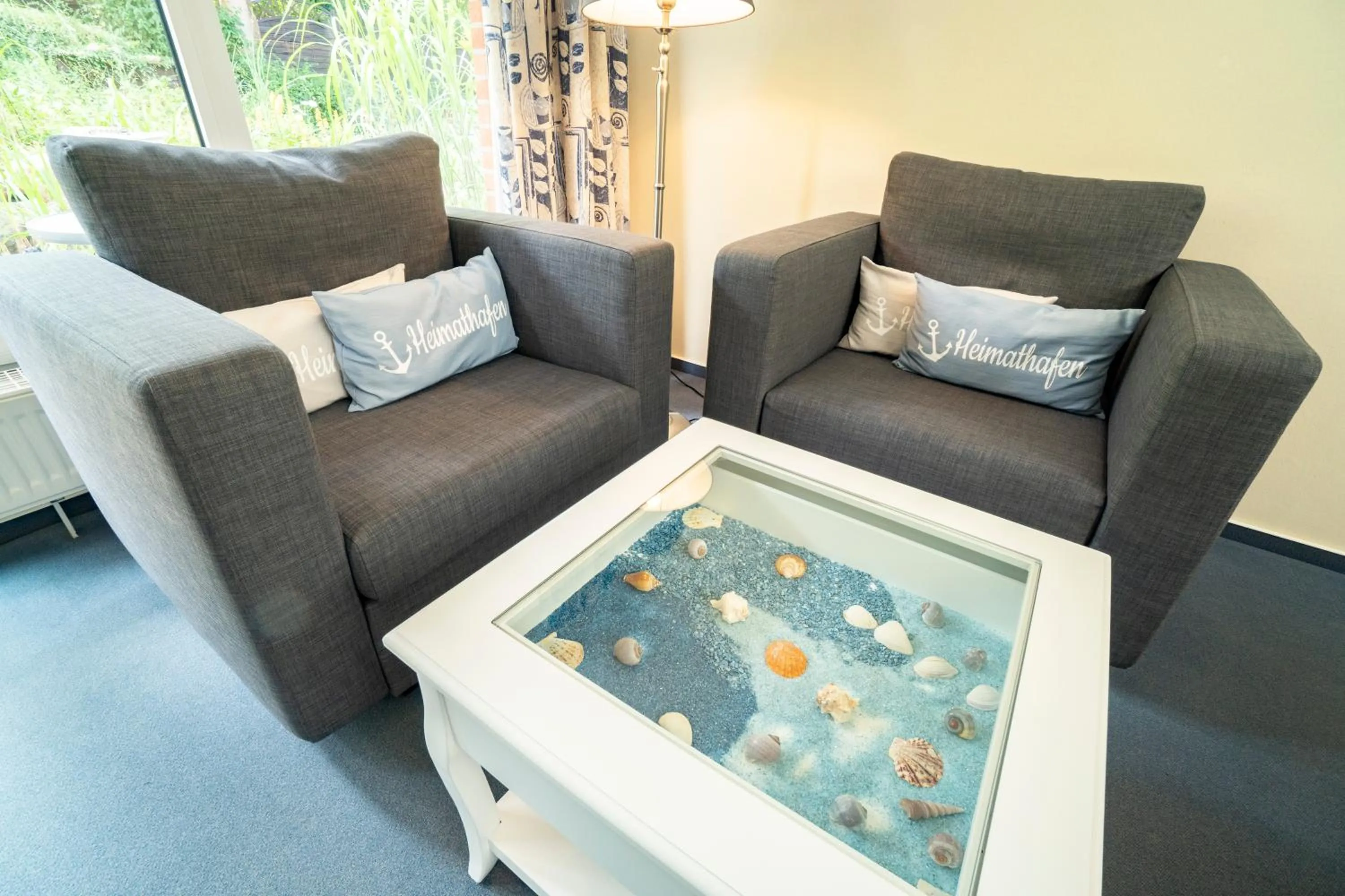 Living room in Dieksee-Eck am See