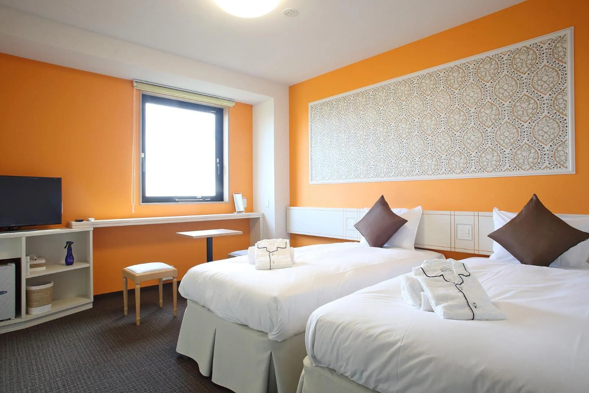 Bed in HOTEL EURASIA MAIHAMA ANNEX