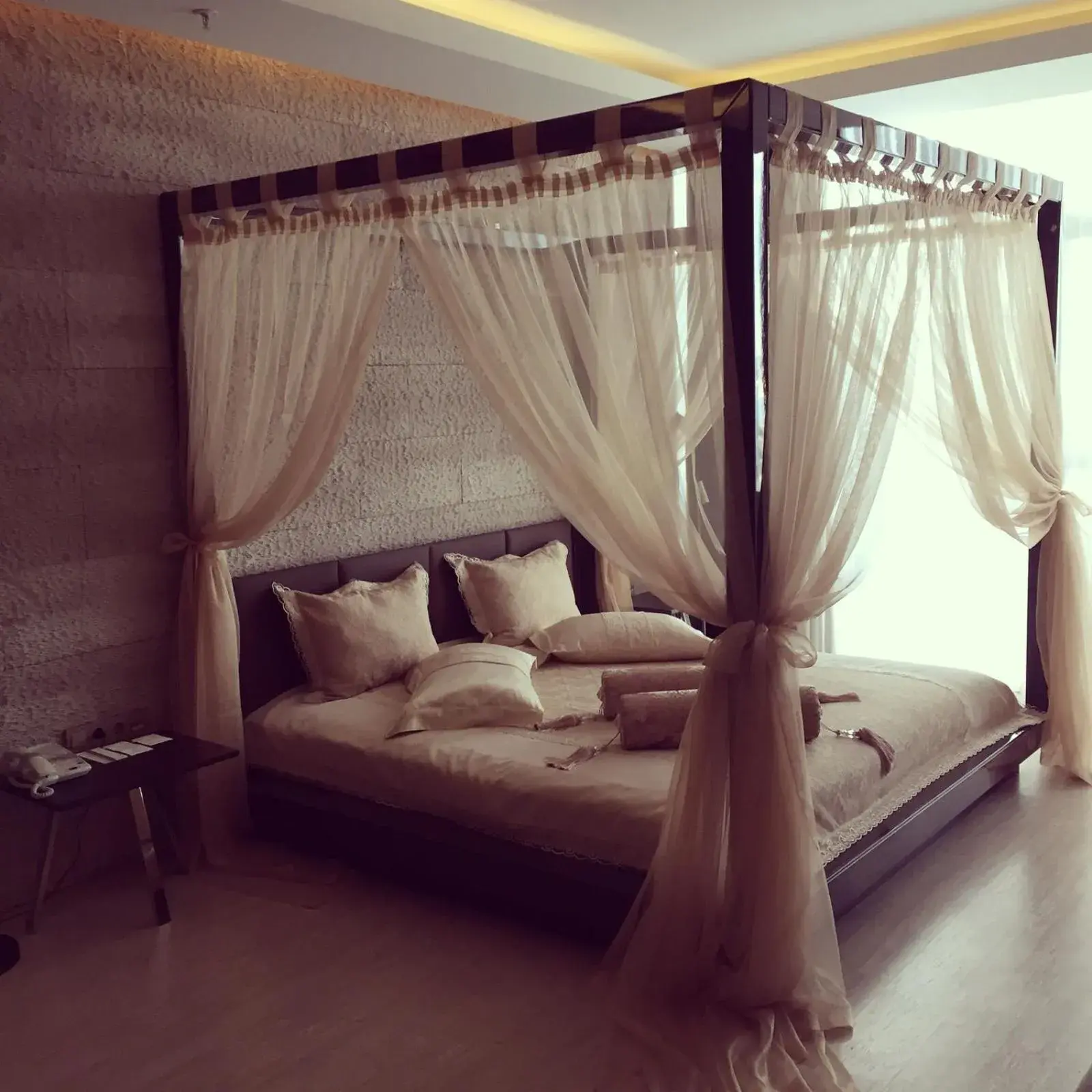 Bed in Anemon Grand Samsun Otel Bed in Anemon Grand Samsun Otel