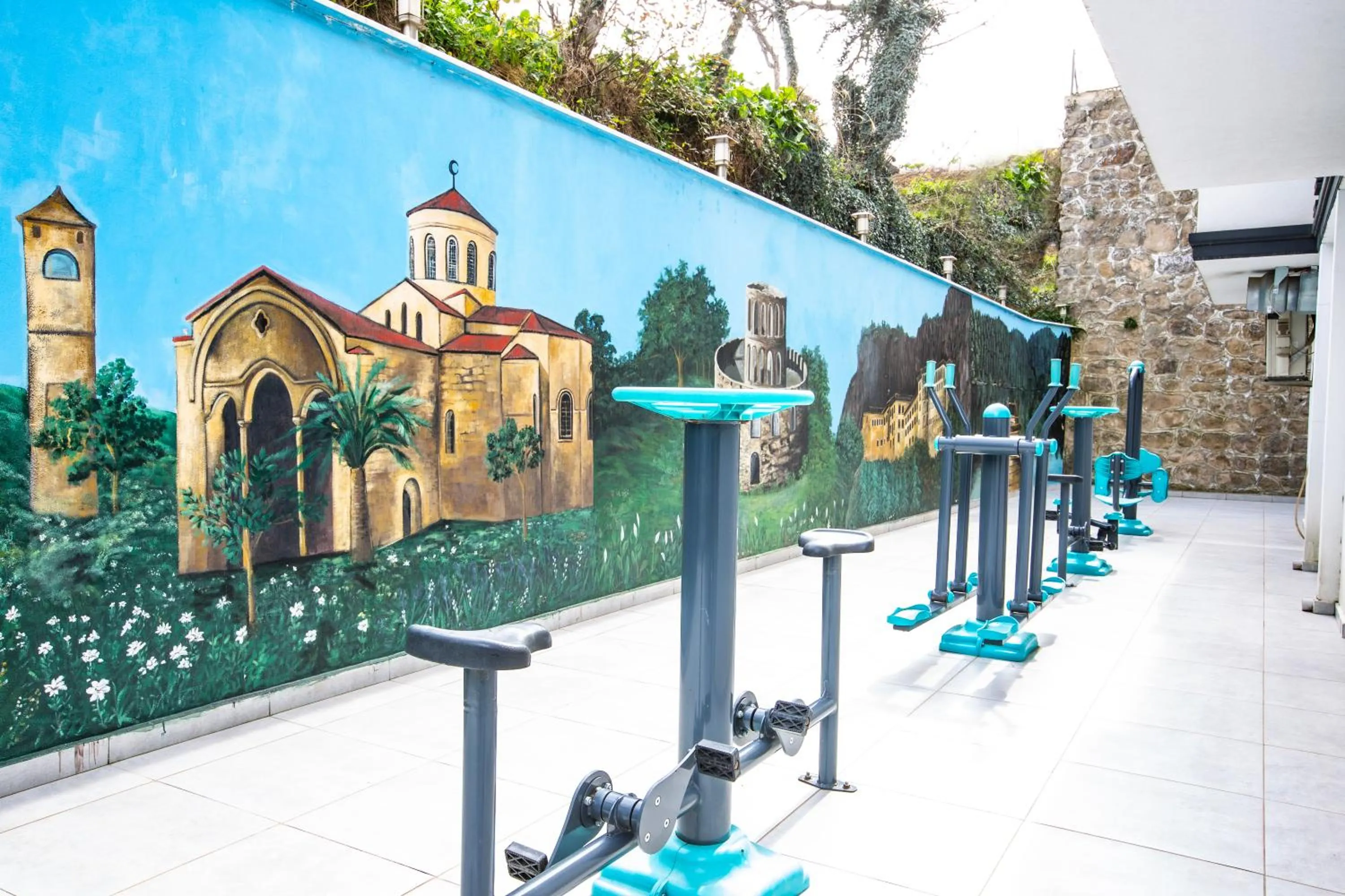 Fitness centre/facilities in Alya Hotel