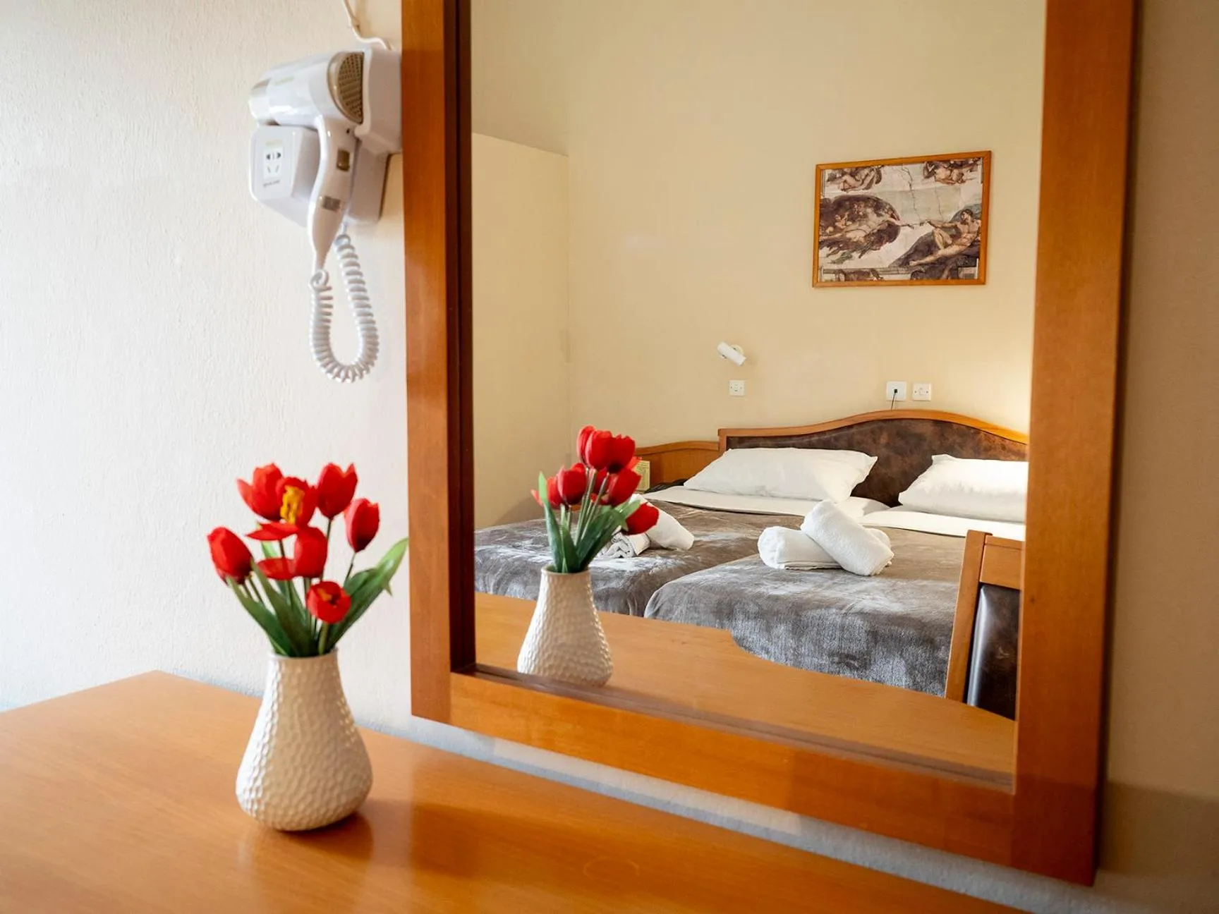 Decorative detail in Sappho Hotel