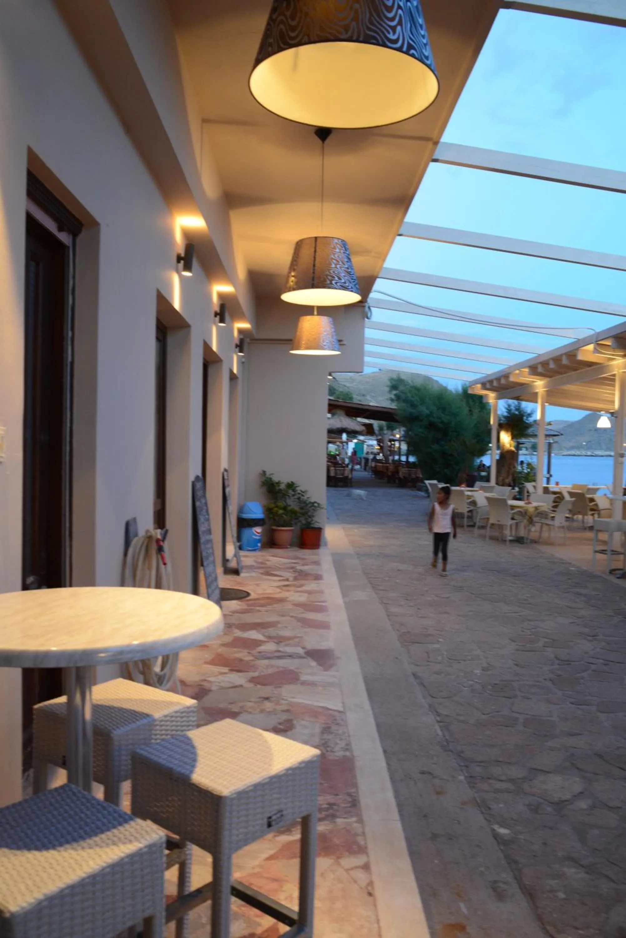 Area and facilities in Sappho Hotel