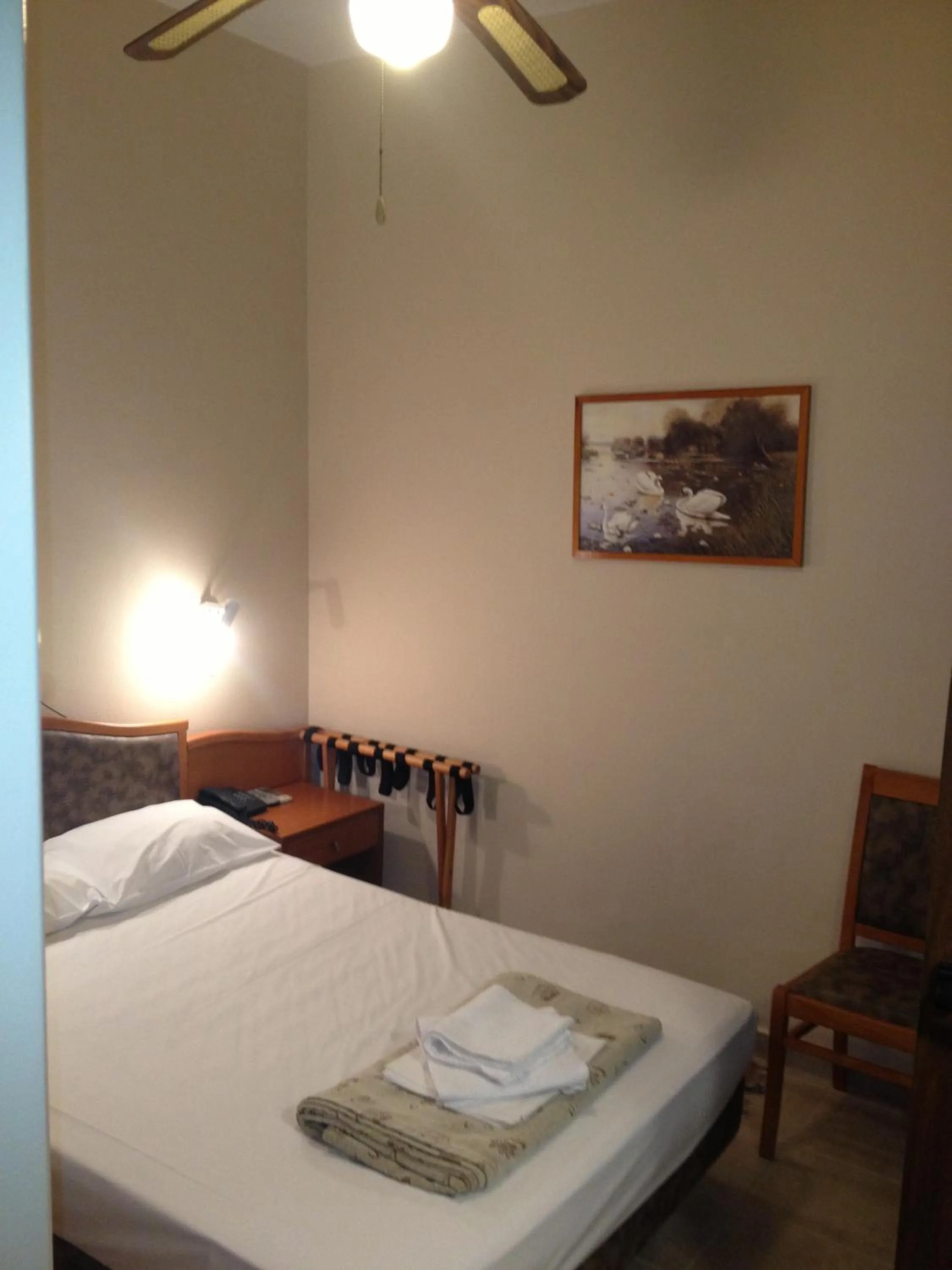 Decorative detail, Bed in Sappho Hotel