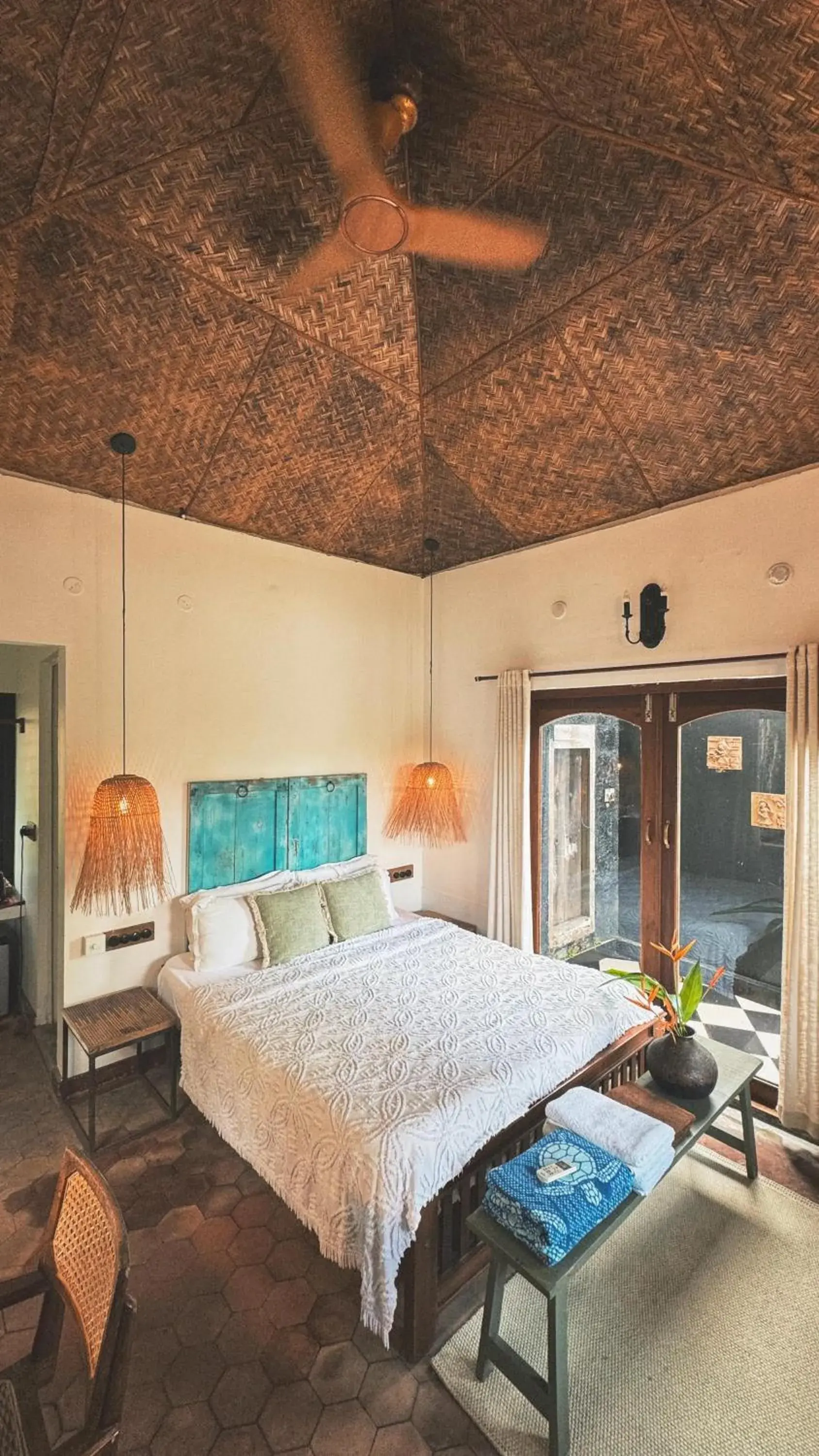 Double Room with Patio in Sunsets and Palm Trees Double Room with Patio in Sunsets and Palm Trees
