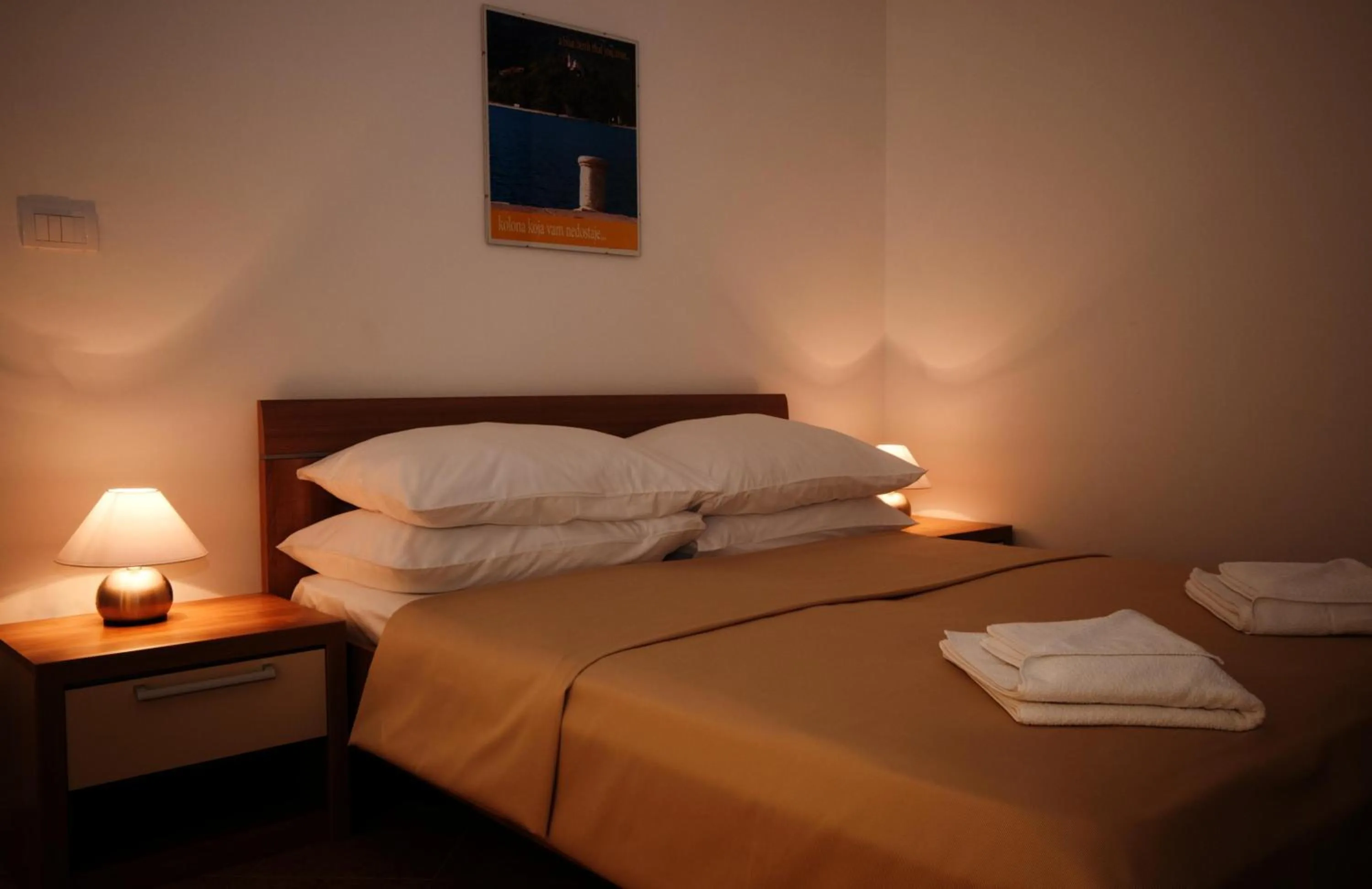Bed in Villa Tenžera