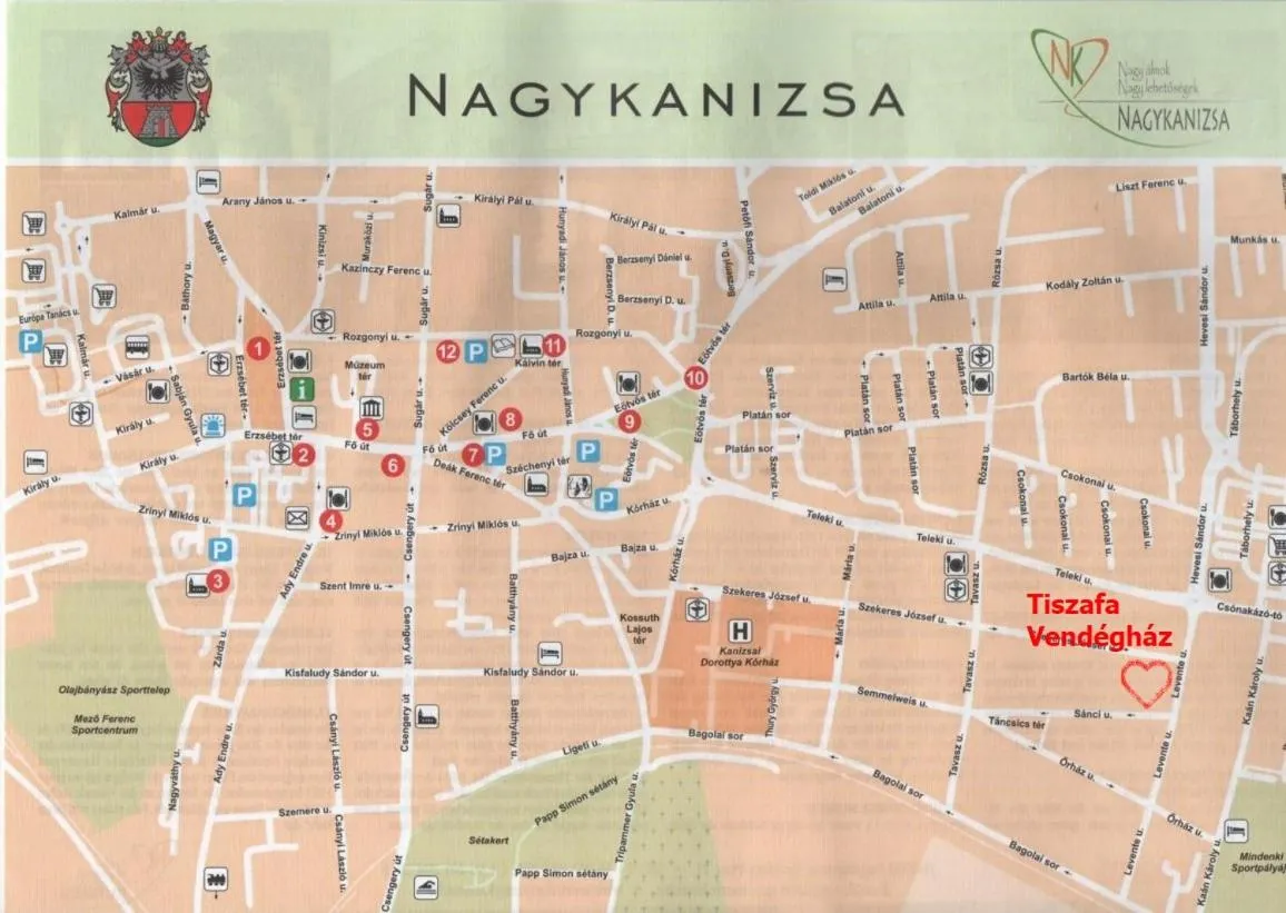 Tiszafa Vendégház Nagykanizsa