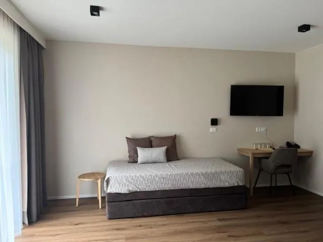 Bed in Hotel Pontives