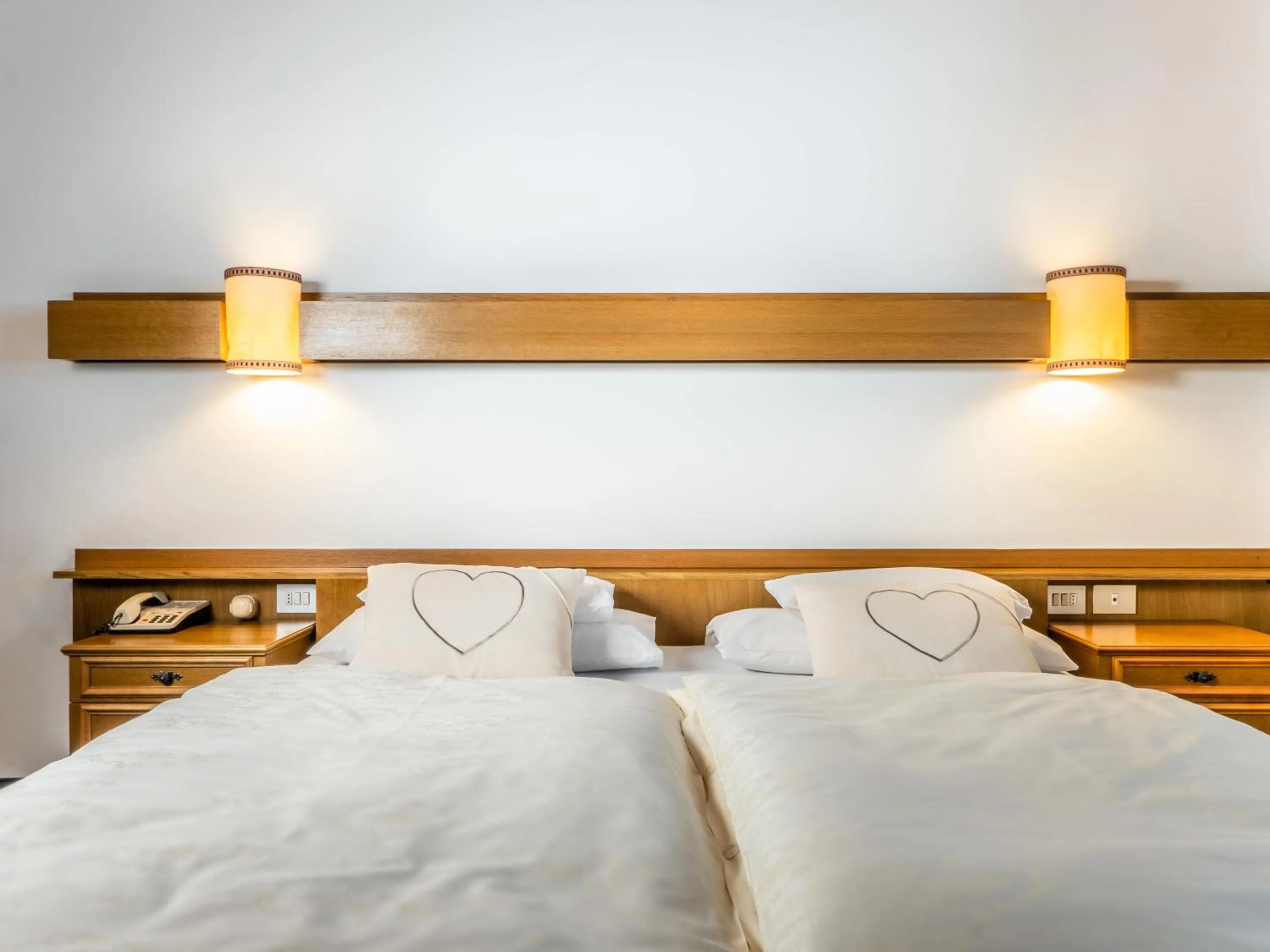 Bed in Hotel Pontives