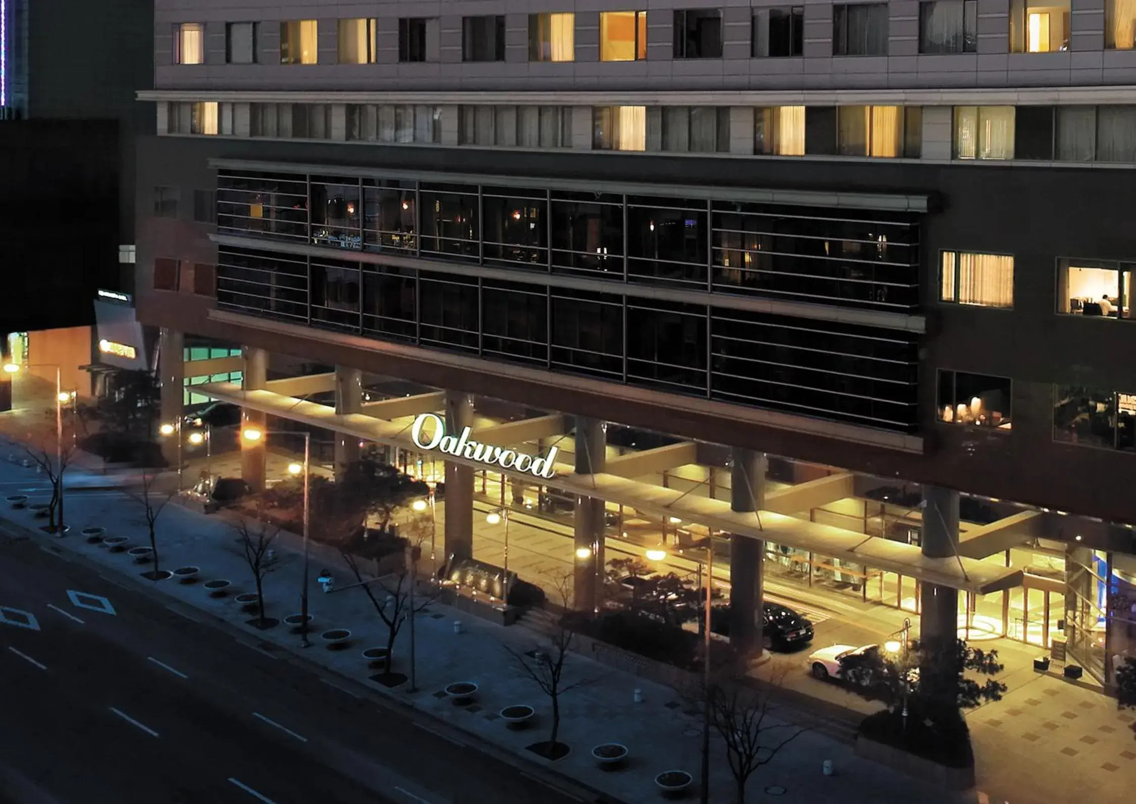 Property building in Oakwood Premier Coex Center Seoul Property building in Oakwood Premier Coex Center Seoul