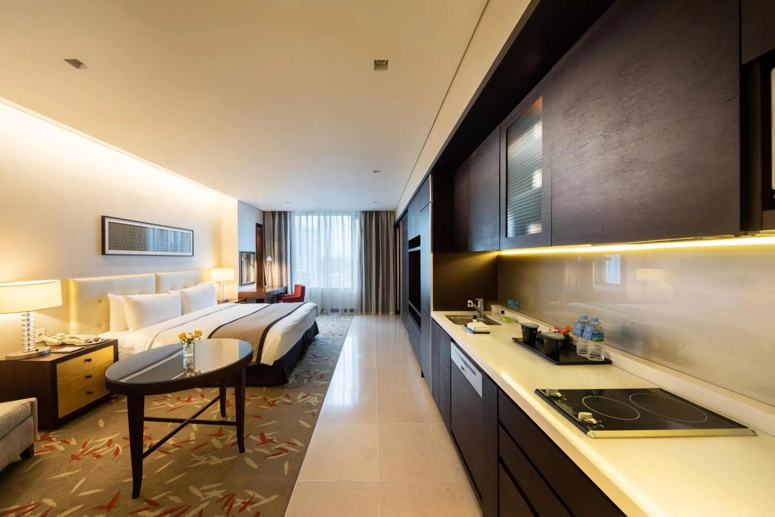 Area and facilities, Bed in Oakwood Premier Coex Center Seoul