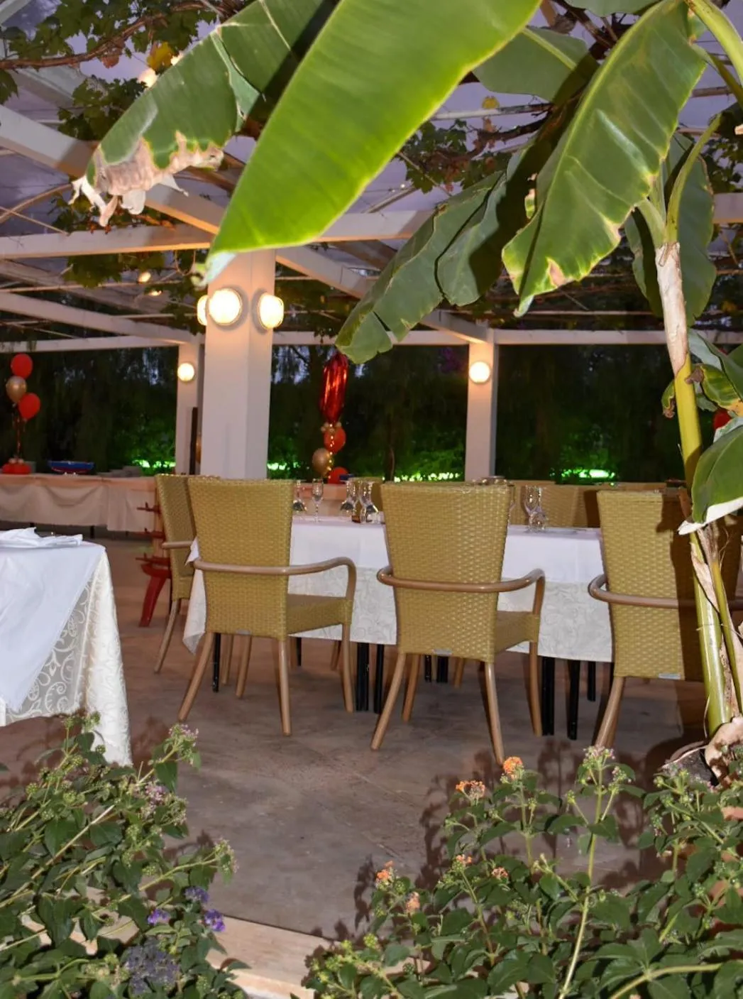 Patio in Hotel Vecchio Mulino