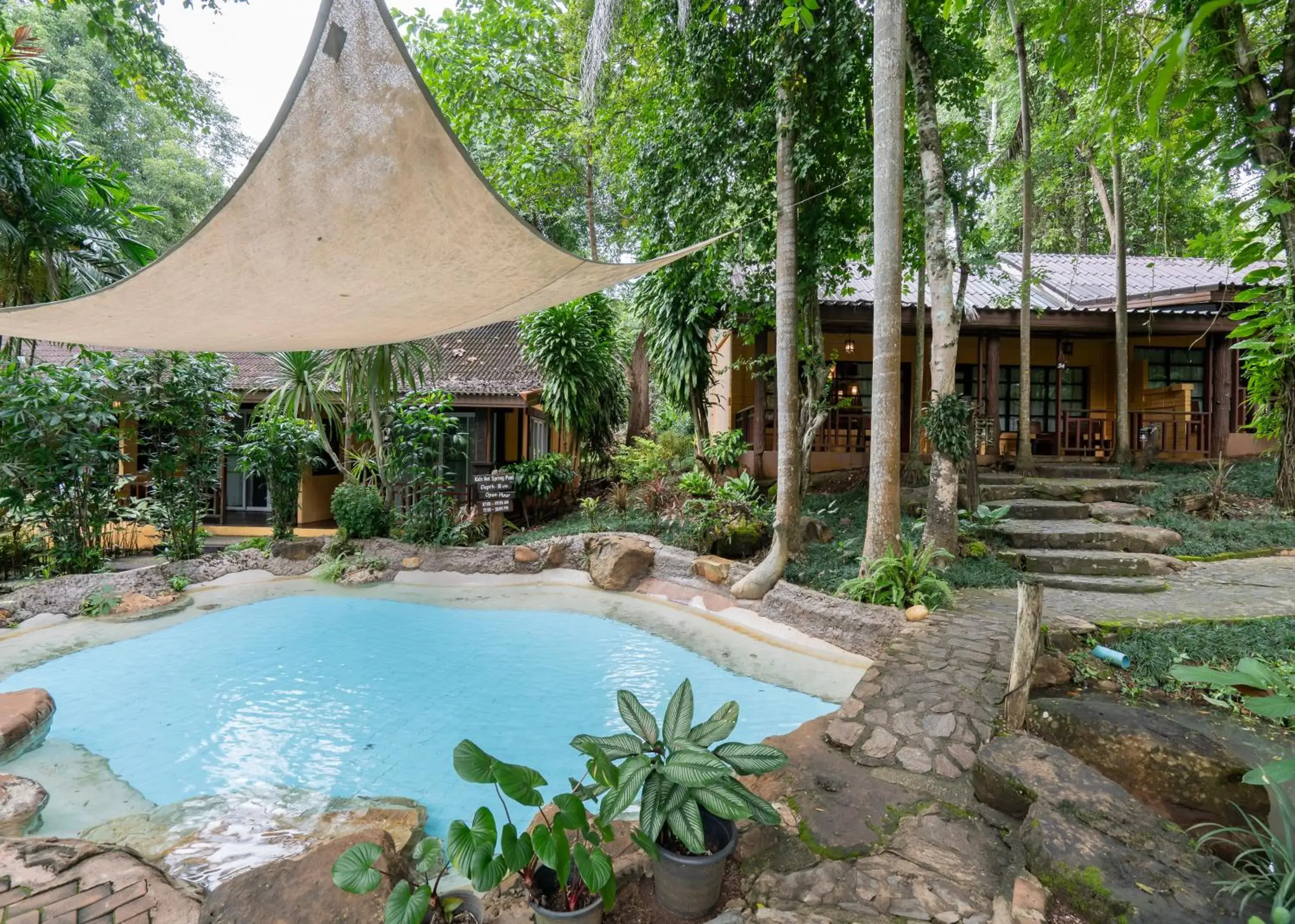 Property building in Home Phutoey River Kwai Hotspring & Nature Resort Property building in Home Phutoey River Kwai Hotspring & Nature Resort