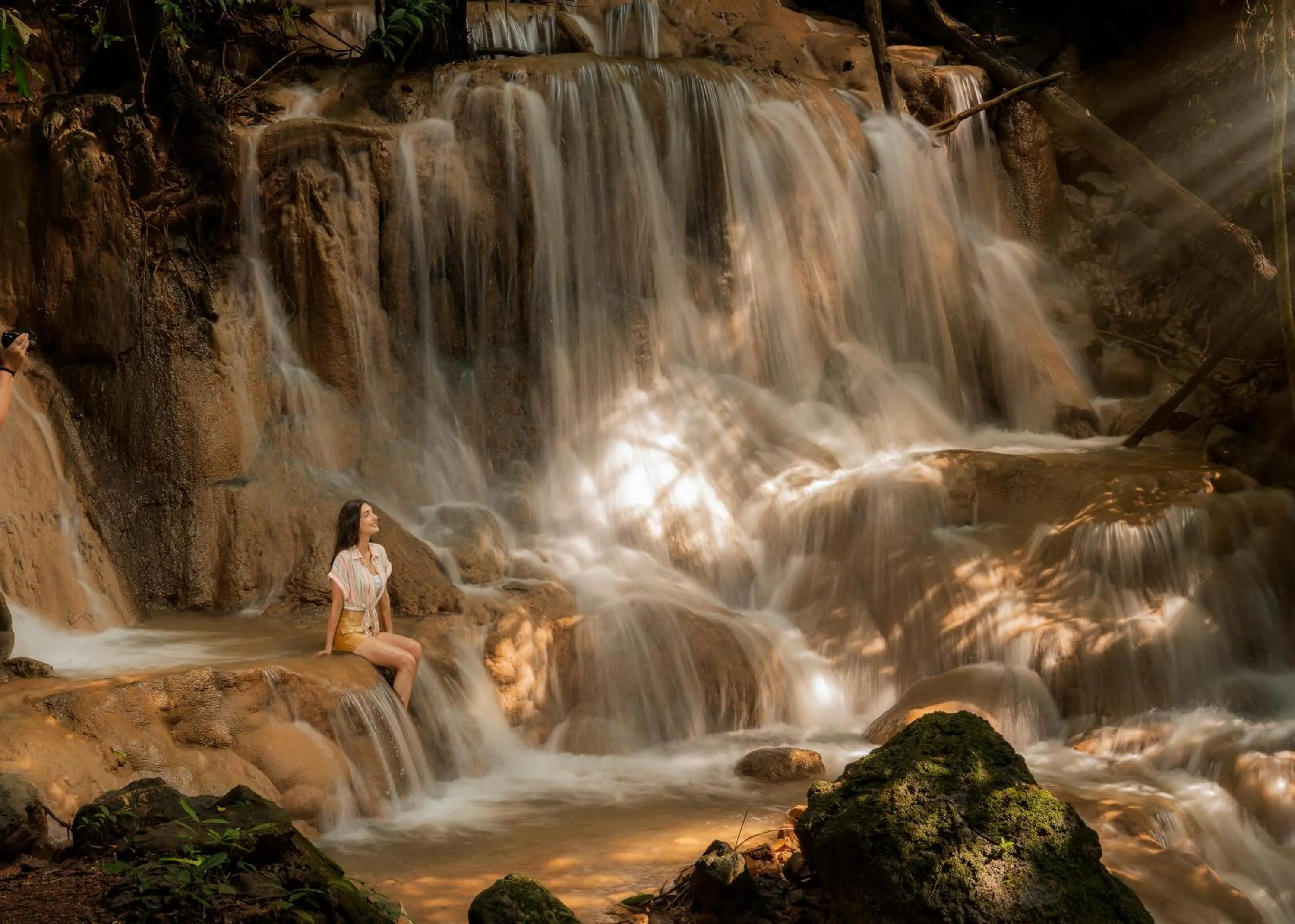 Natural landscape in Home Phutoey River Kwai Hotspring & Nature Resort