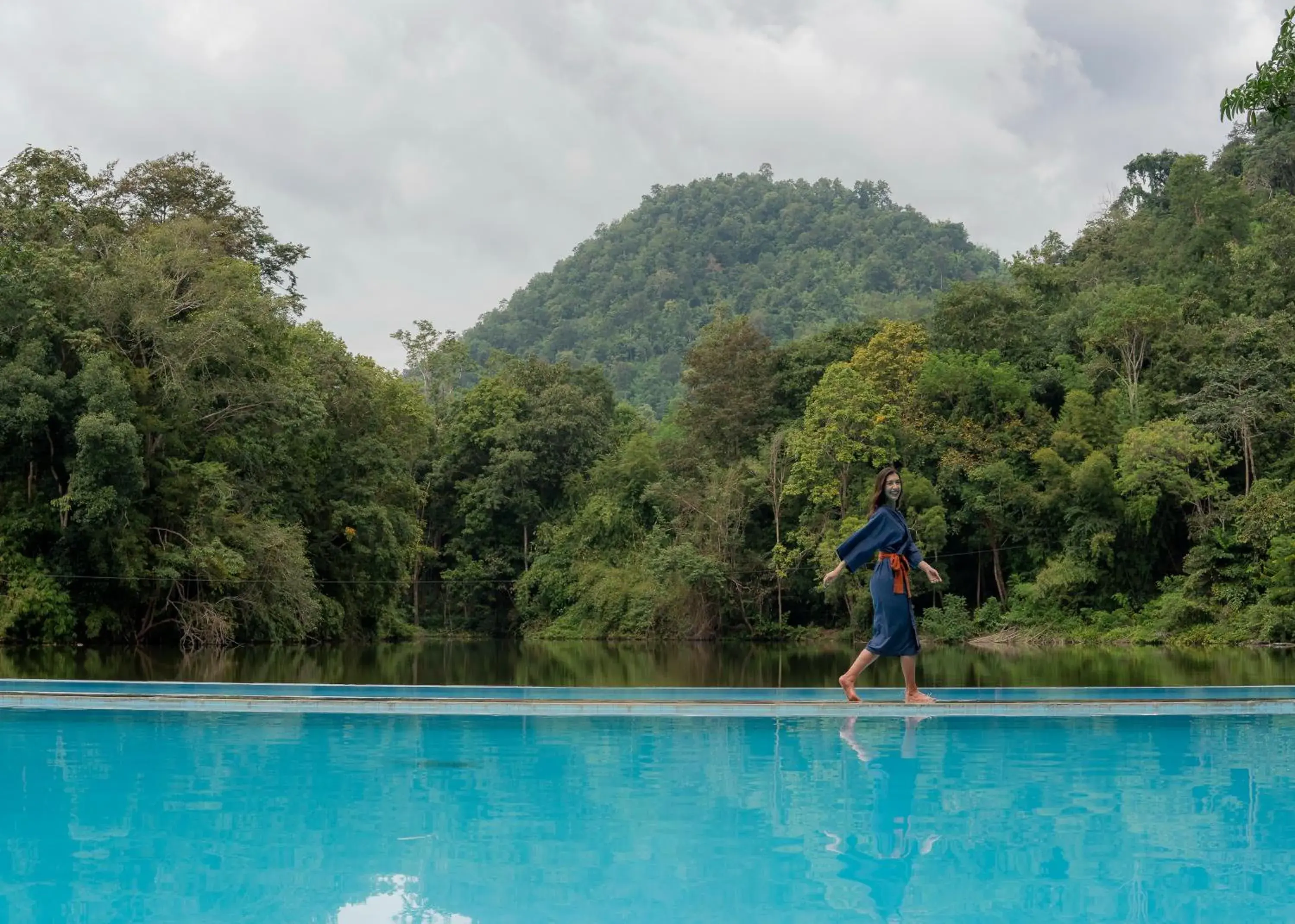 Mountain view in Home Phutoey River Kwai Hotspring & Nature Resort Mountain view in Home Phutoey River Kwai Hotspring & Nature Resort