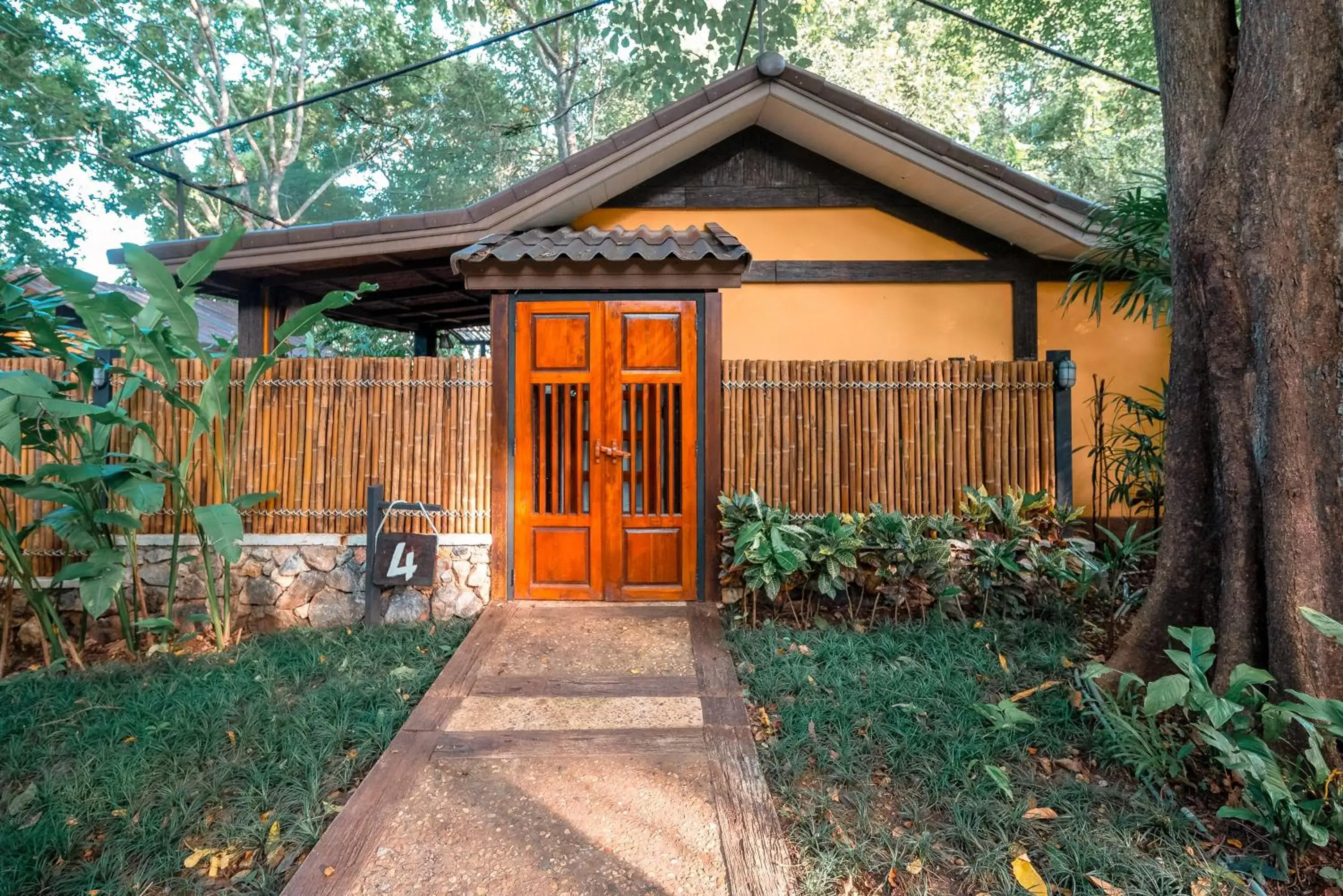 Facade/entrance in Home Phutoey River Kwai Hotspring & Nature Resort Facade/entrance in Home Phutoey River Kwai Hotspring & Nature Resort