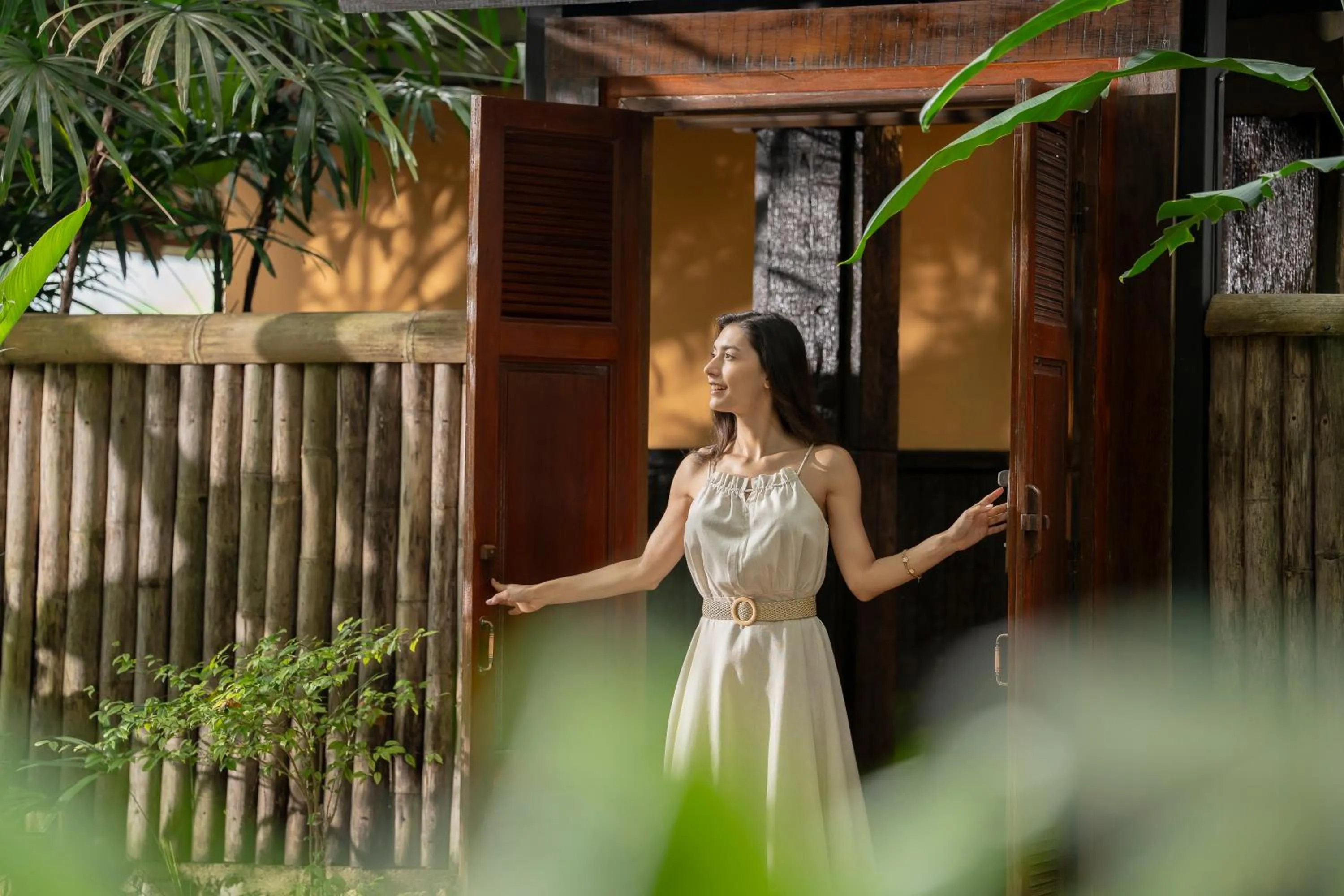 Natural landscape in Home Phutoey River Kwai Hotspring & Nature Resort