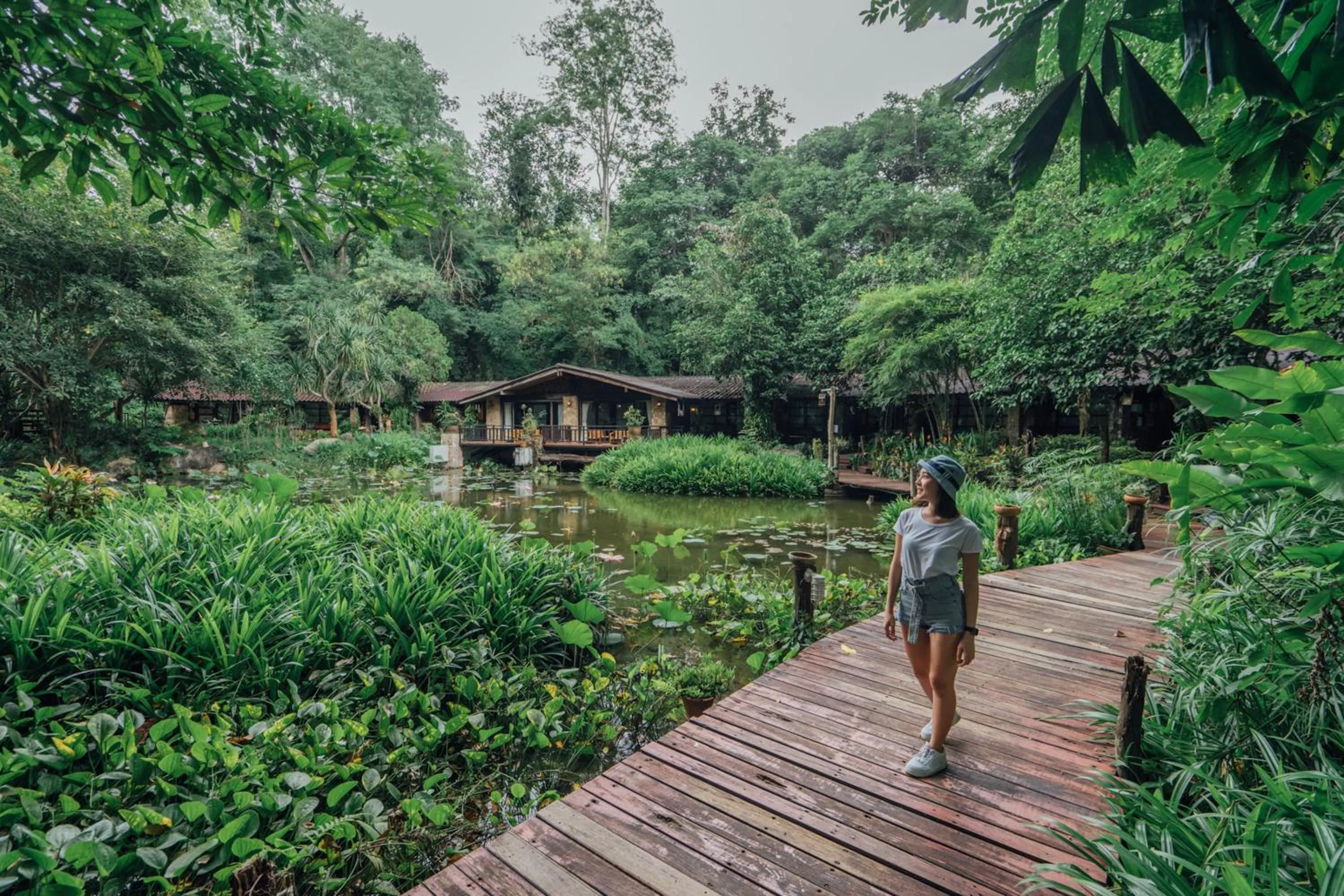 Area and facilities in Home Phutoey River Kwai Hotspring & Nature Resort