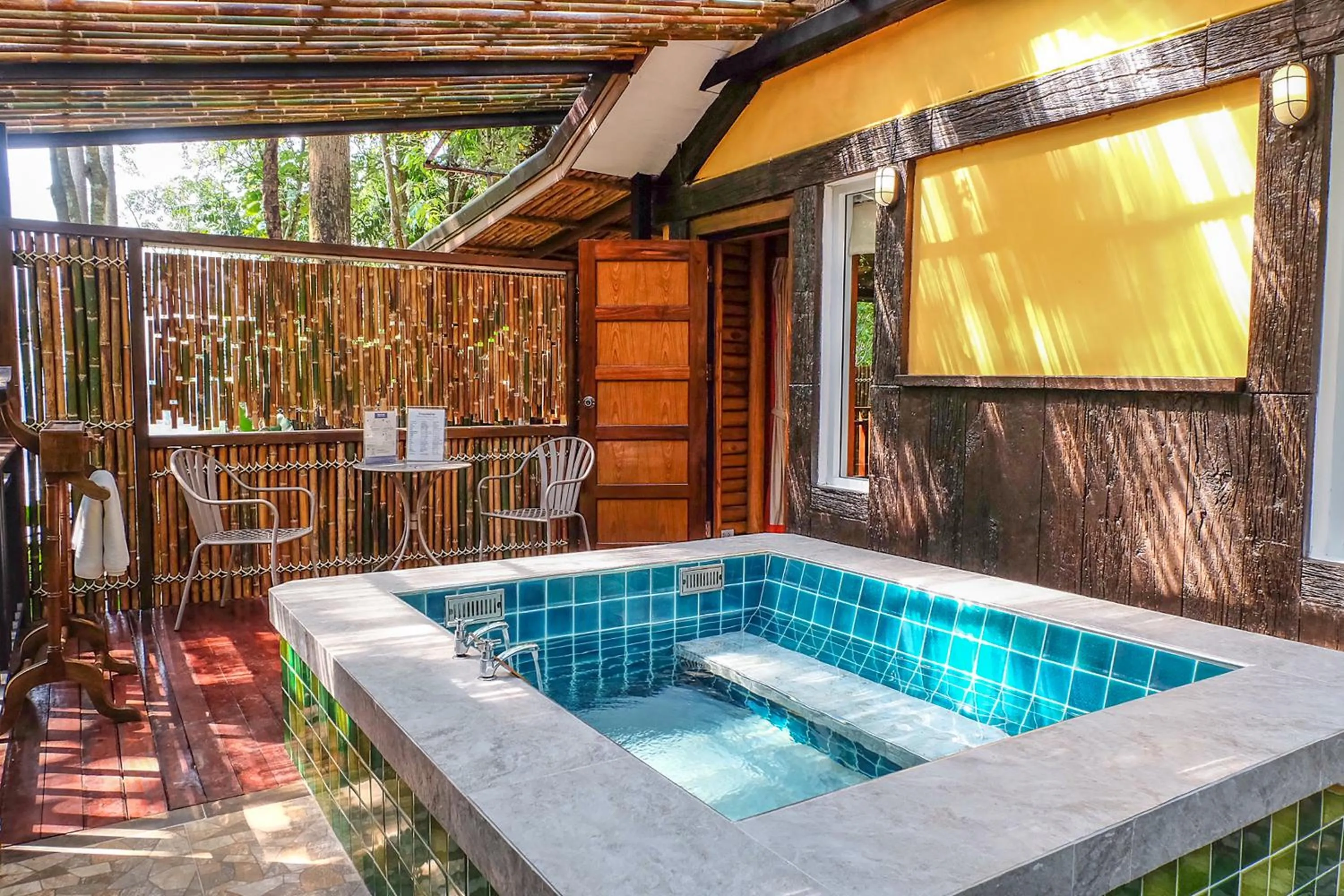 Hot Spring Bath in Home Phutoey River Kwai Hotspring & Nature Resort