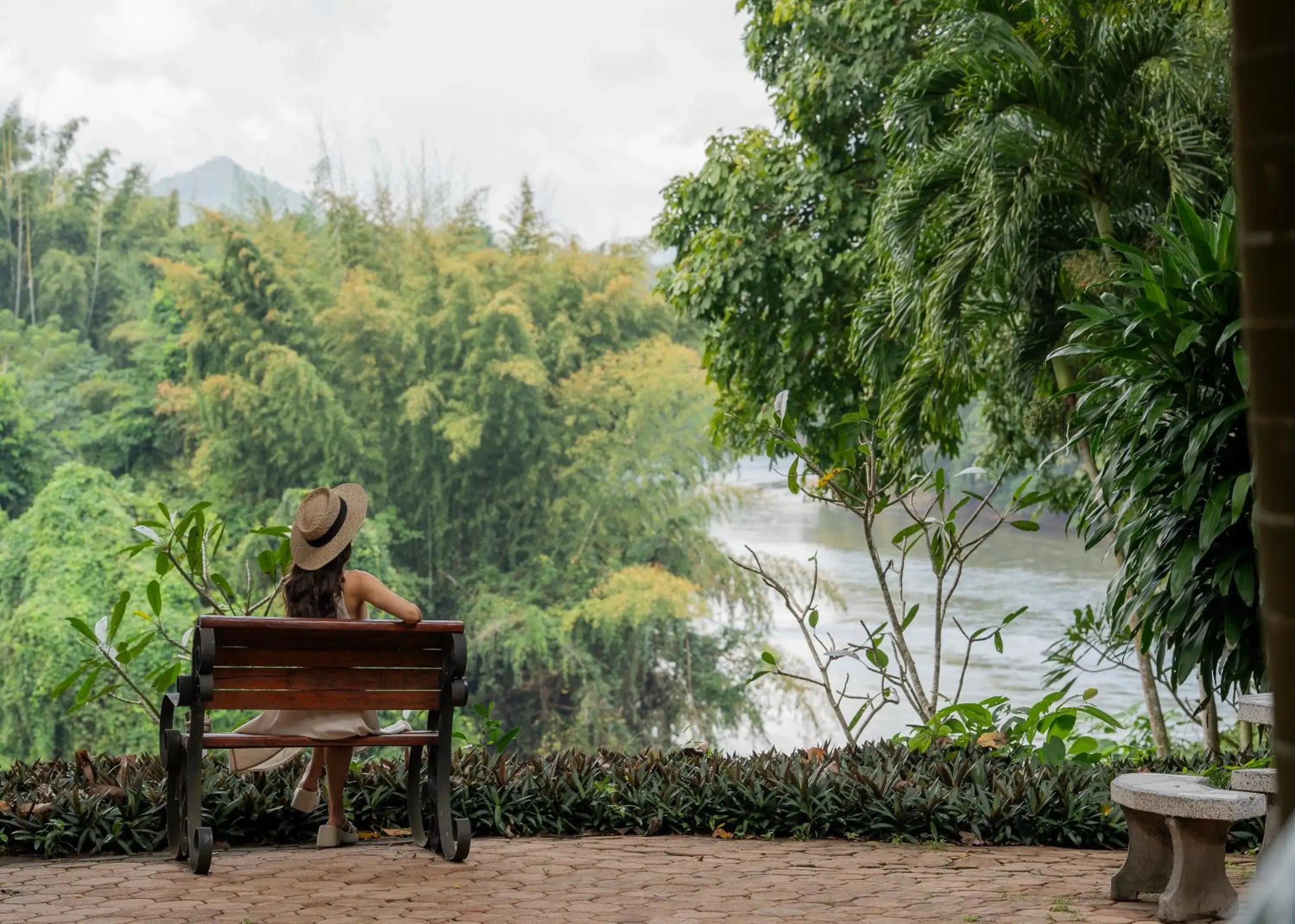 River view in Home Phutoey River Kwai Hotspring & Nature Resort River view in Home Phutoey River Kwai Hotspring & Nature Resort