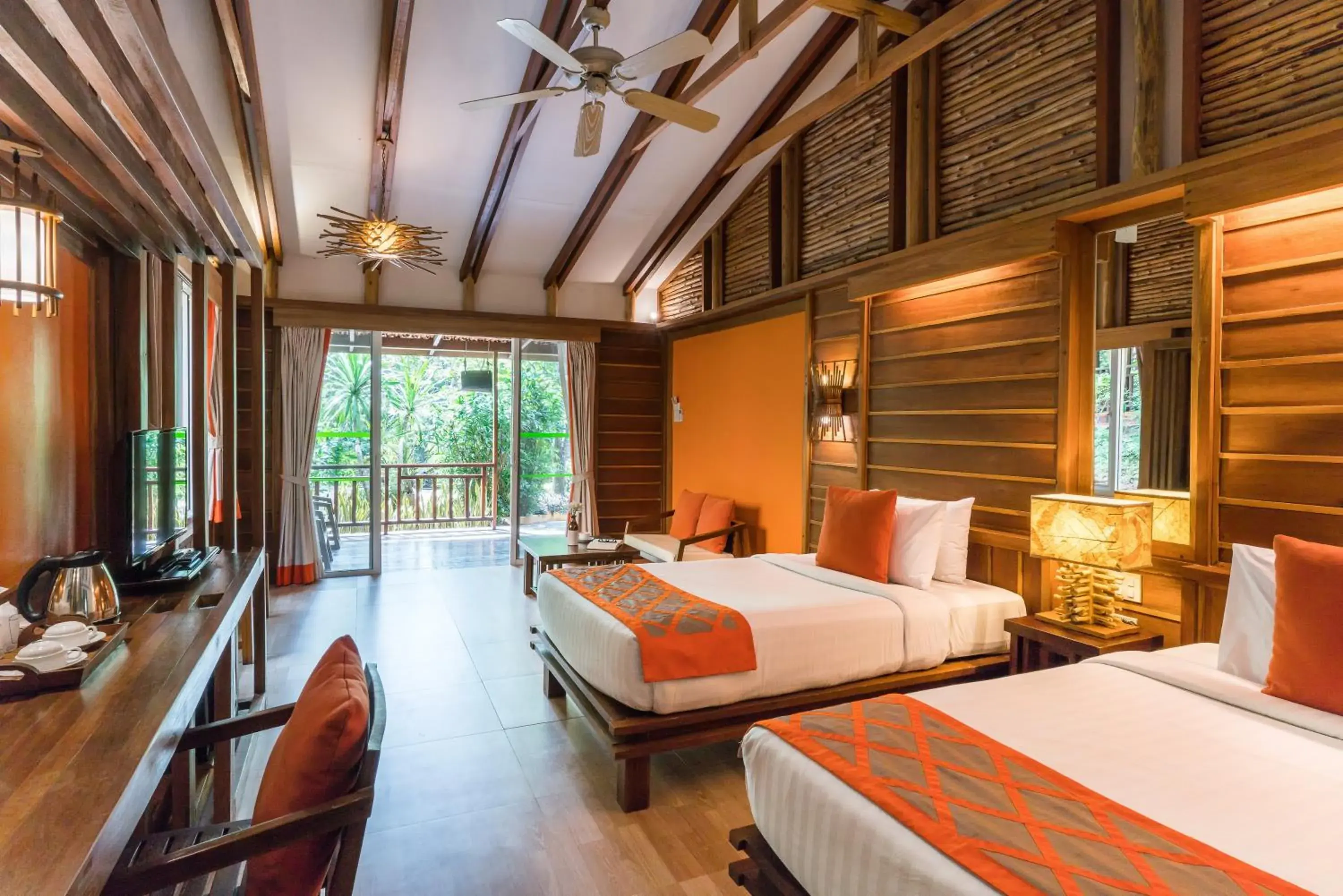 Deluxe Double or Twin Room in Home Phutoey River Kwai Hotspring & Nature Resort Deluxe Double or Twin Room in Home Phutoey River Kwai Hotspring & Nature Resort