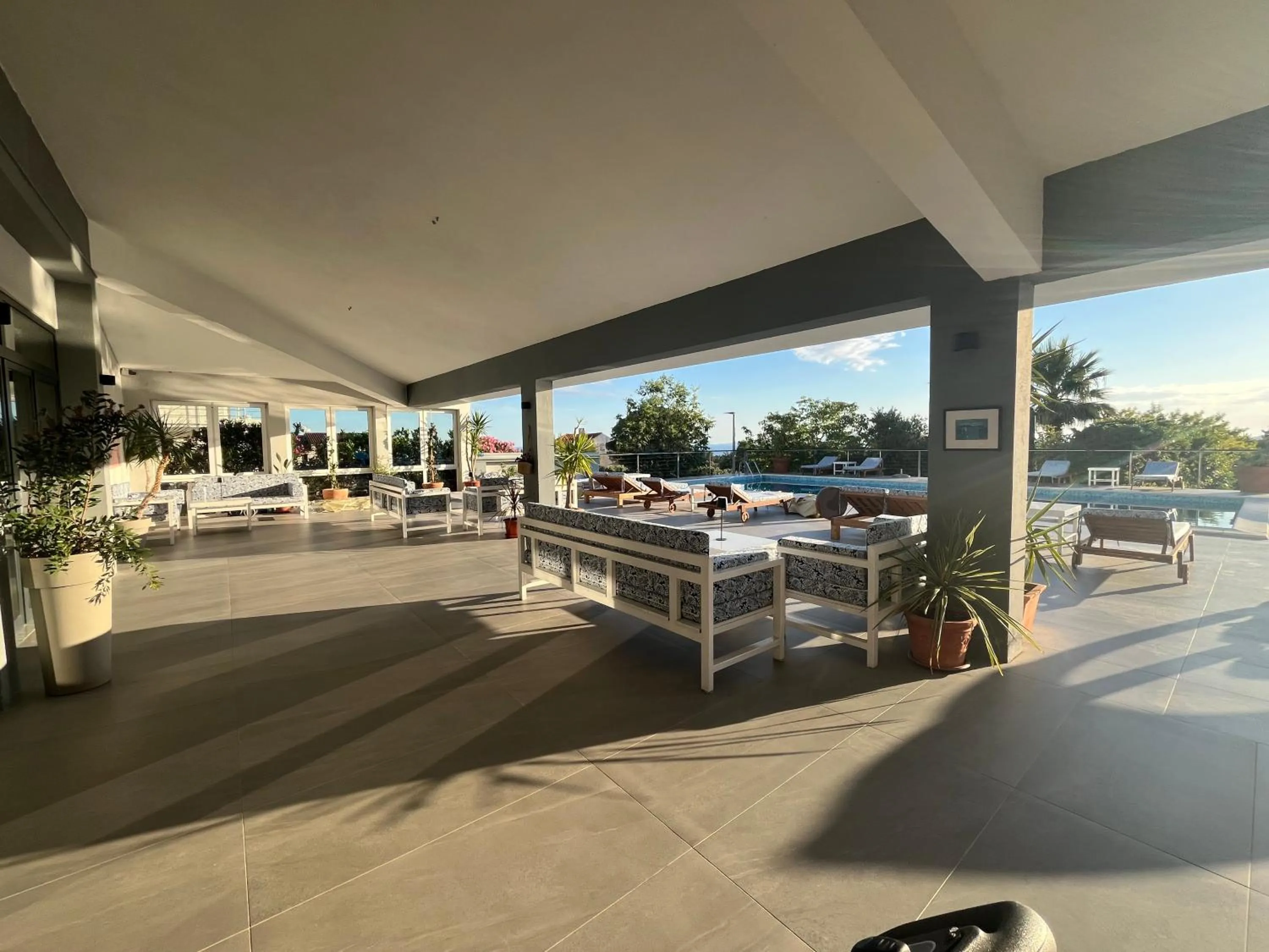 Seating area in Dela