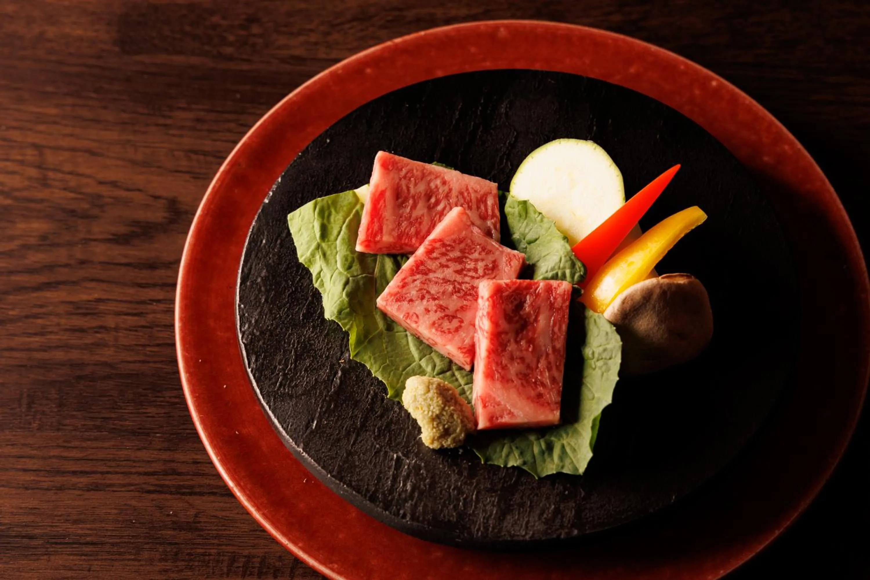 Food close-up in Fukeikan 風景館