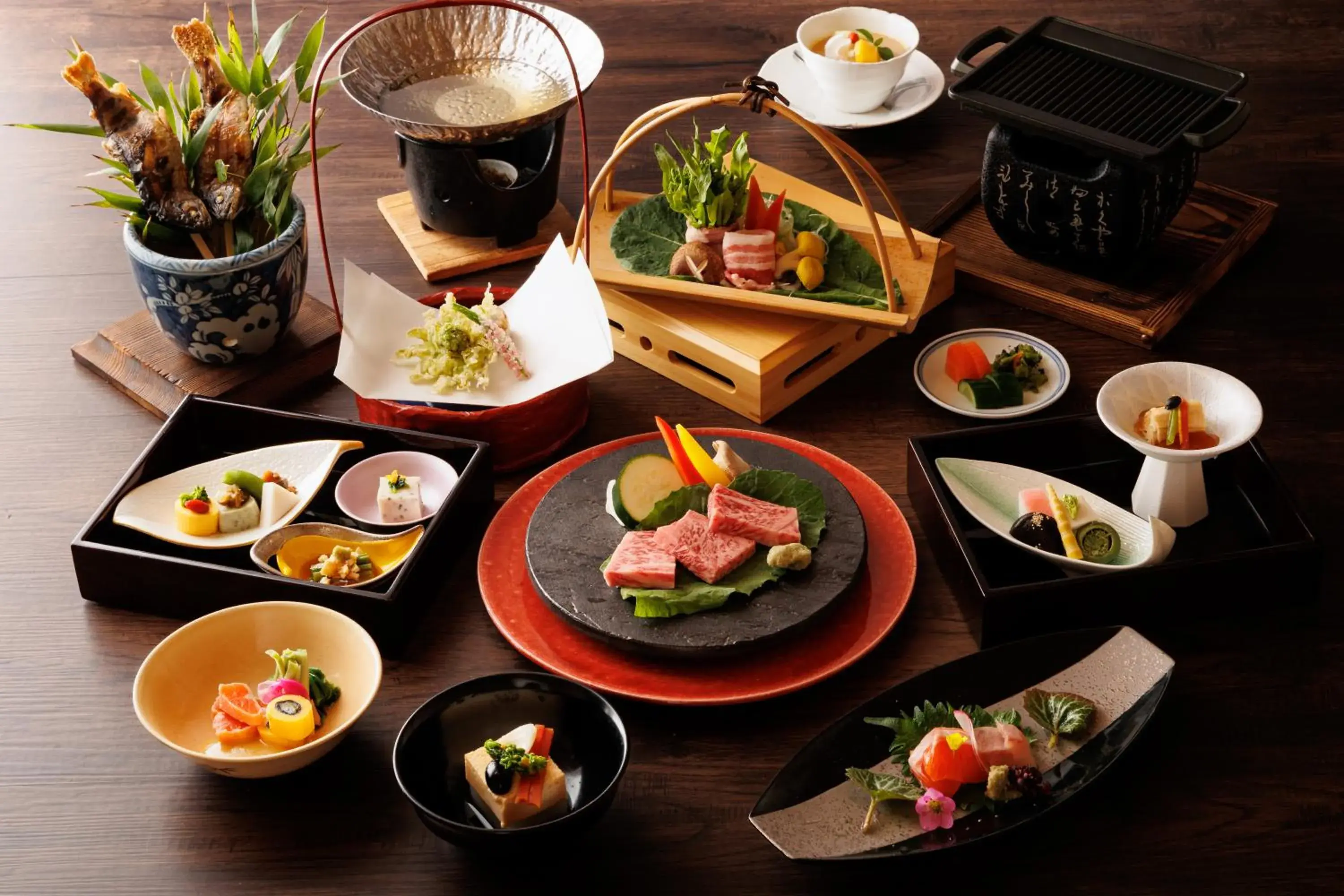 Food close-up in Fukeikan 風景館 Food close-up in Fukeikan 風景館