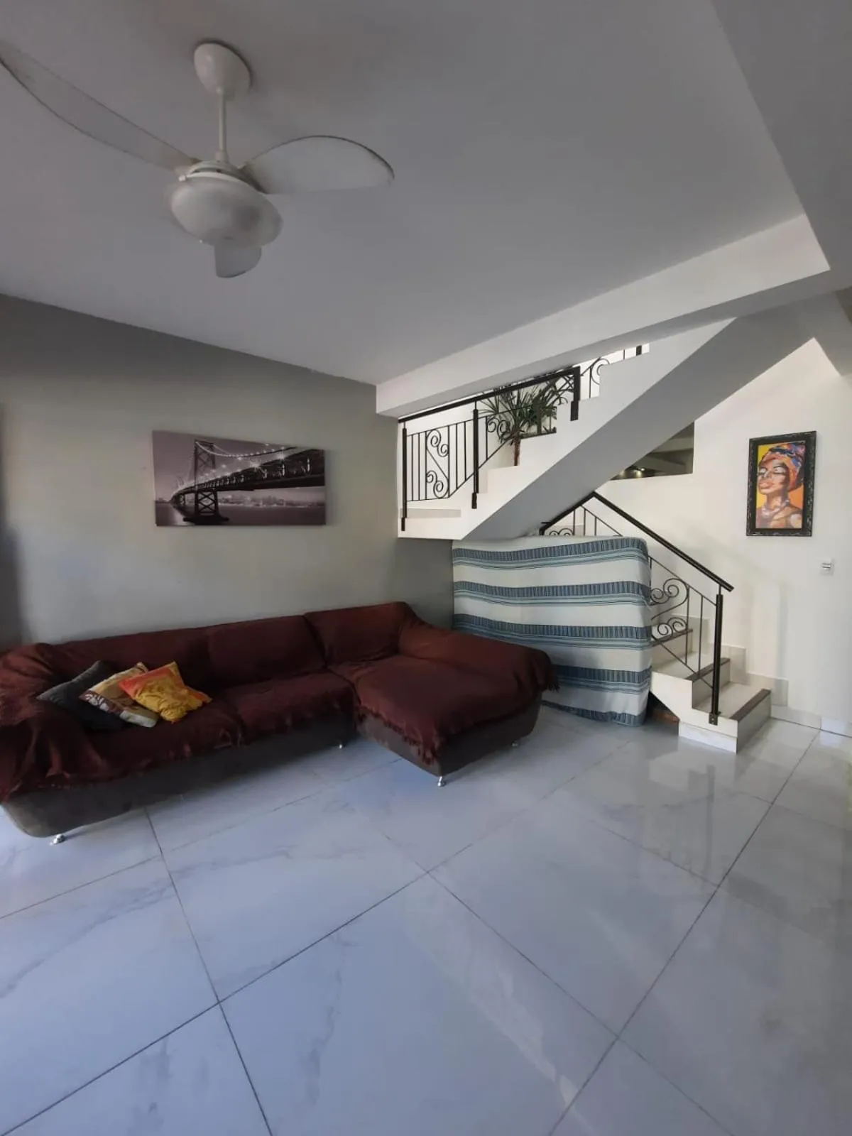 Living room in Casa na praia de ingleses