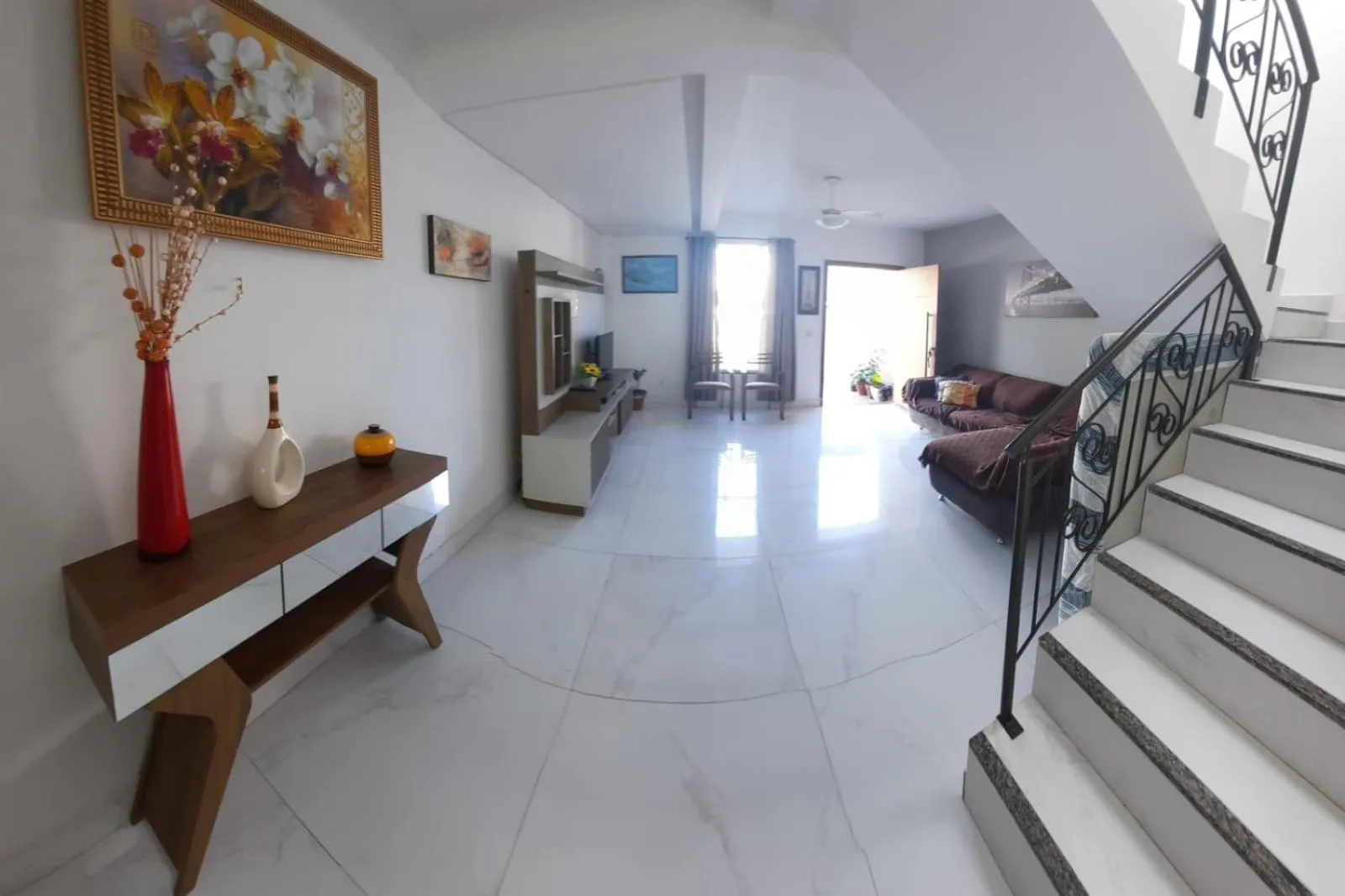 Living room in Casa na praia de ingleses