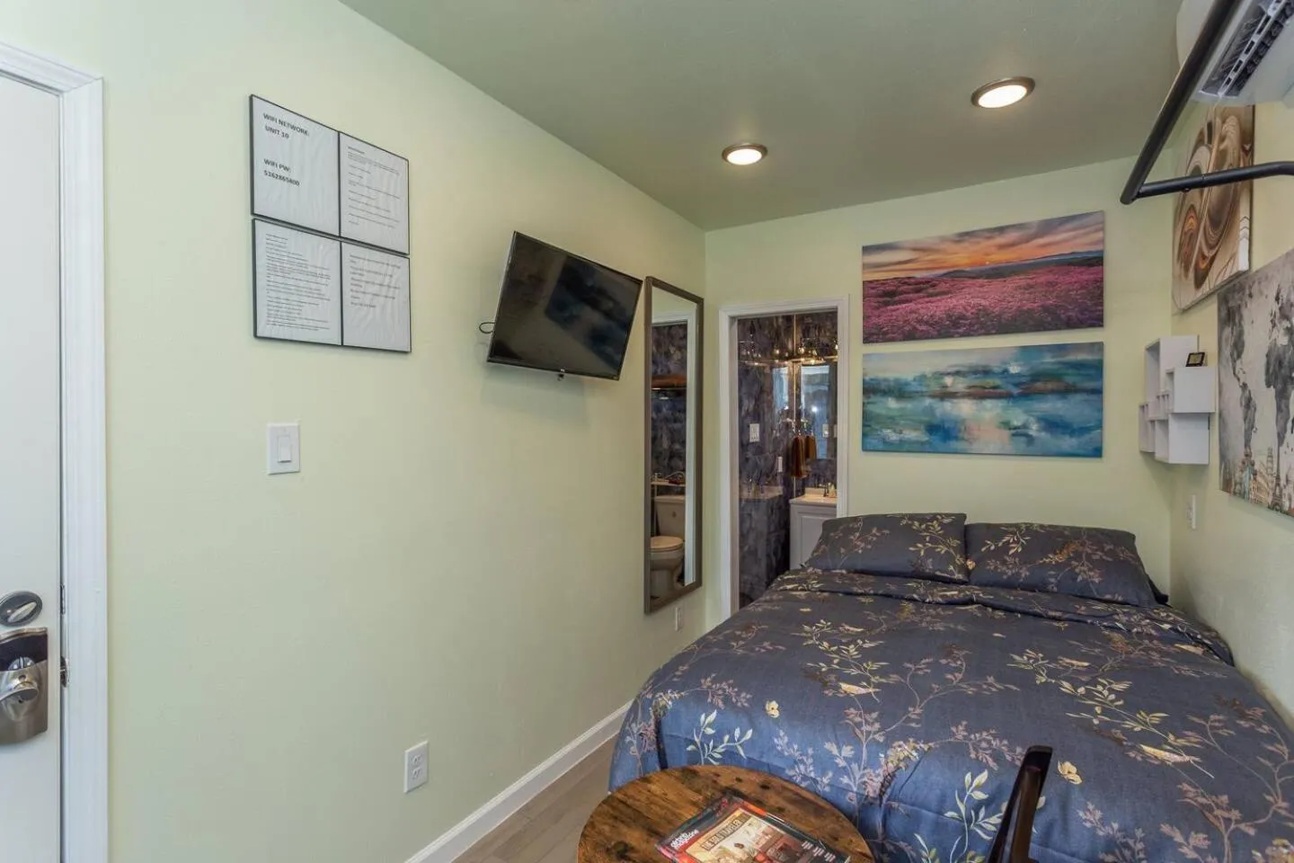 Bed in East Downtown Micro-luxe Container Living Pod #10