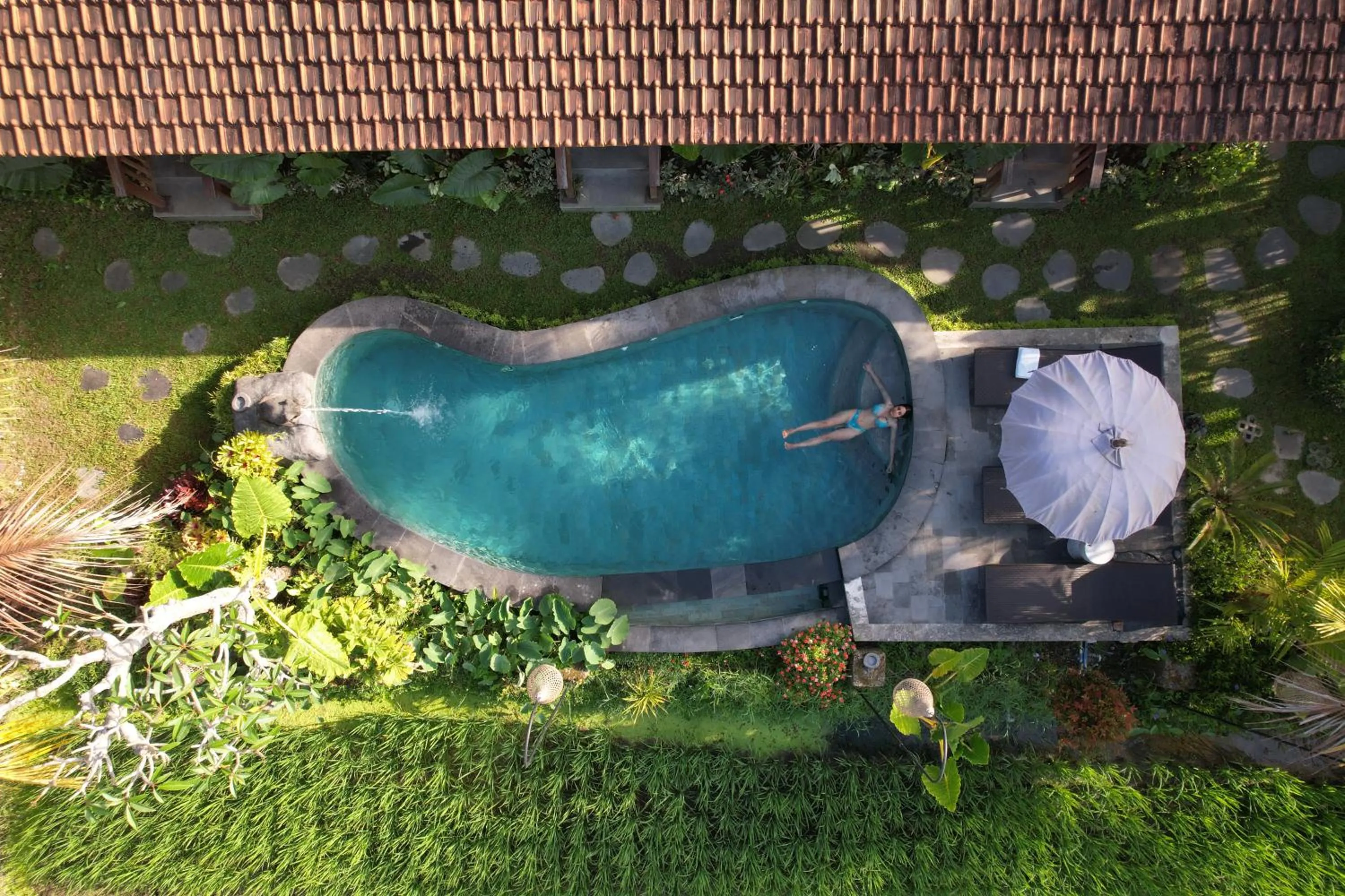 Swimming pool in Umakelod Sebatu Villas