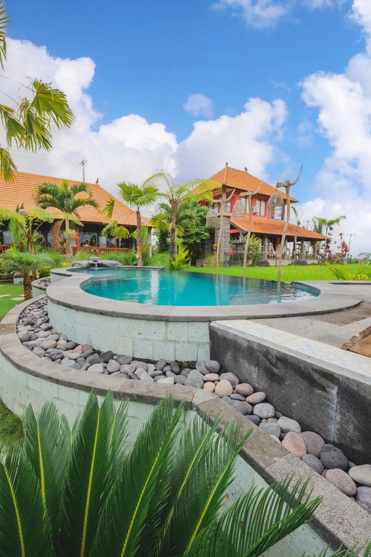 Swimming pool in Umakelod Sebatu Villas