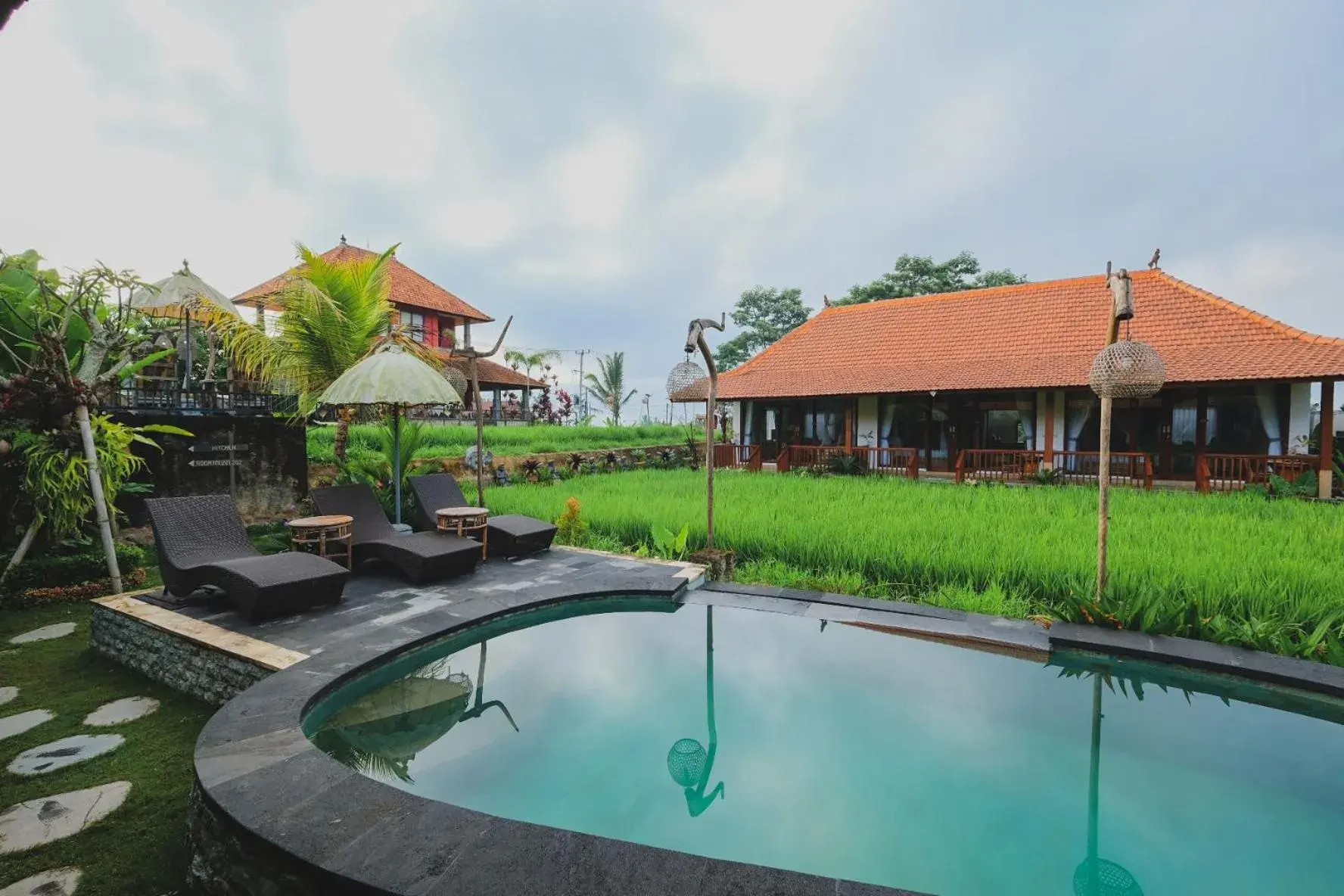 Property building in Umakelod Sebatu Villas Property building in Umakelod Sebatu Villas