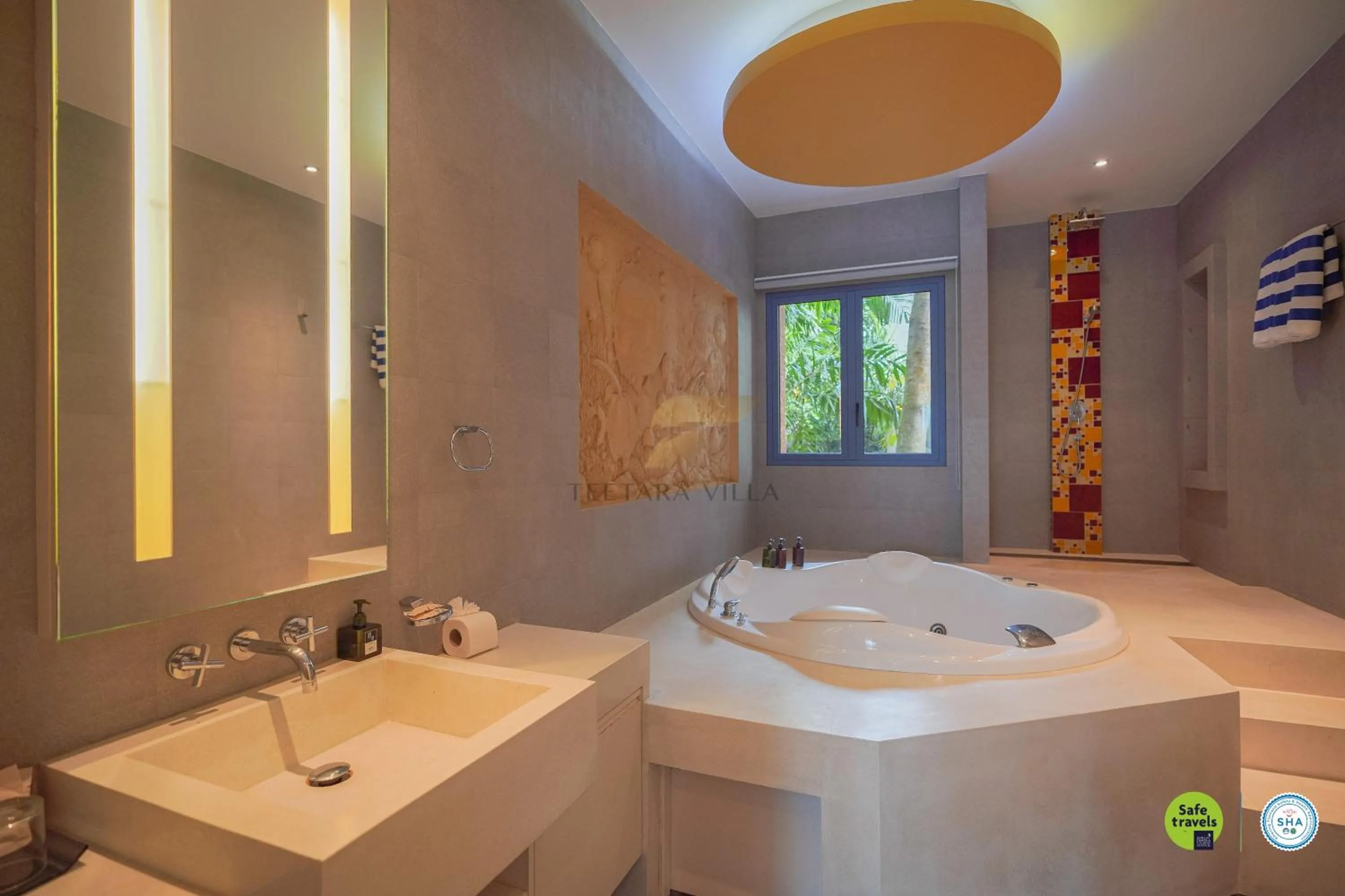 Hot Tub in Teetara Villa Patong