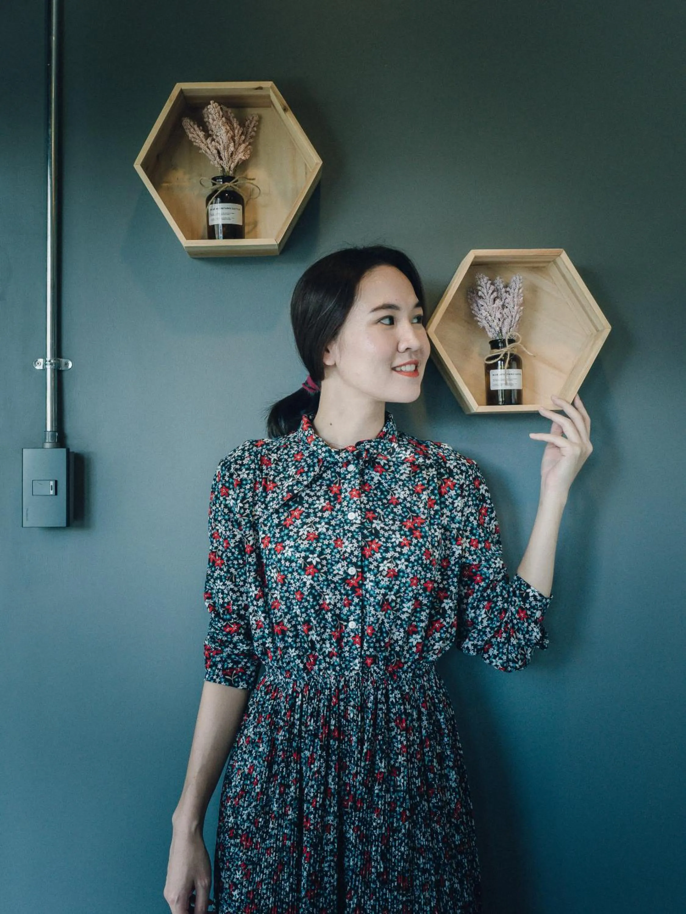 Decorative detail in Ray Hostel