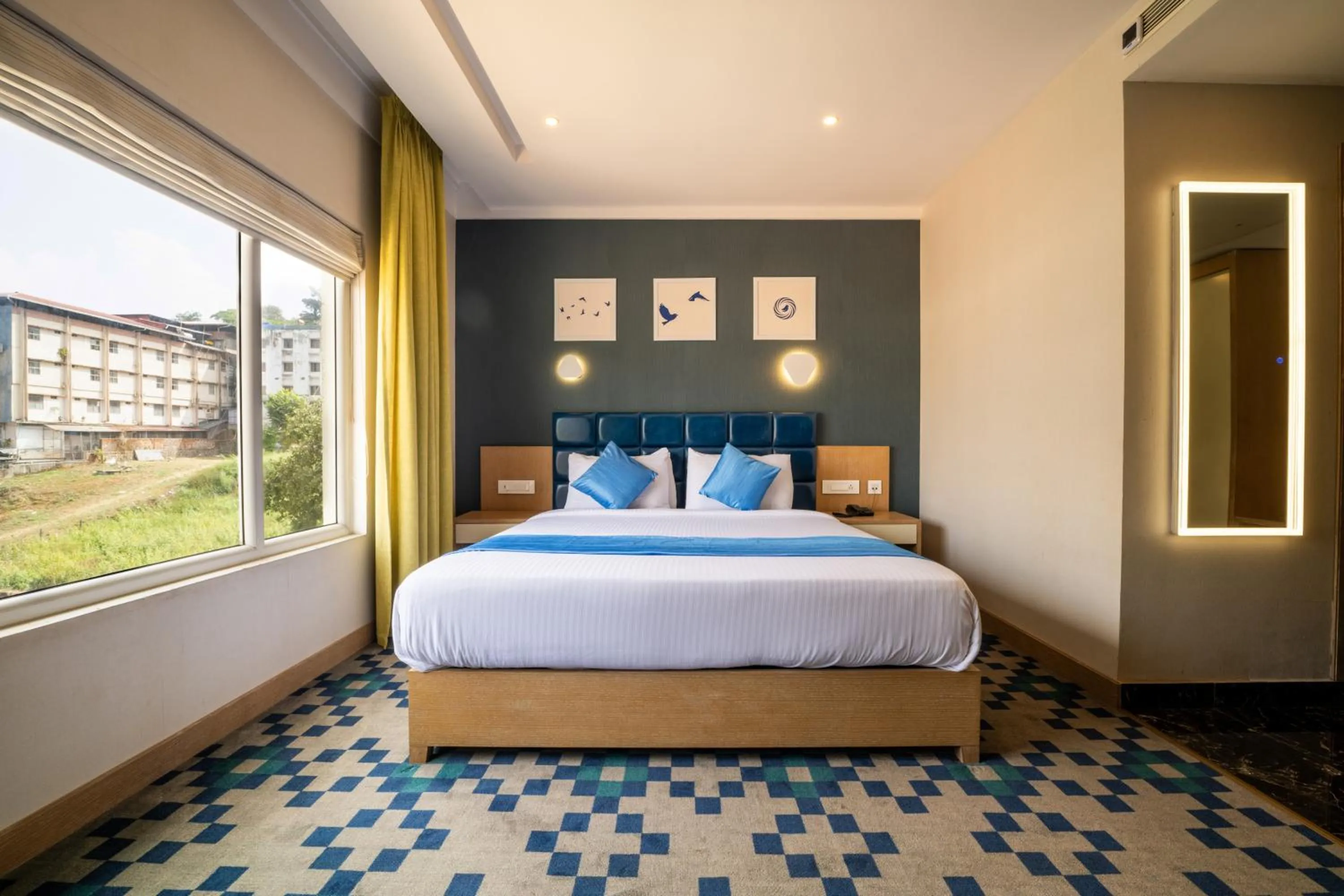 Bed in Mintotel Wayanad