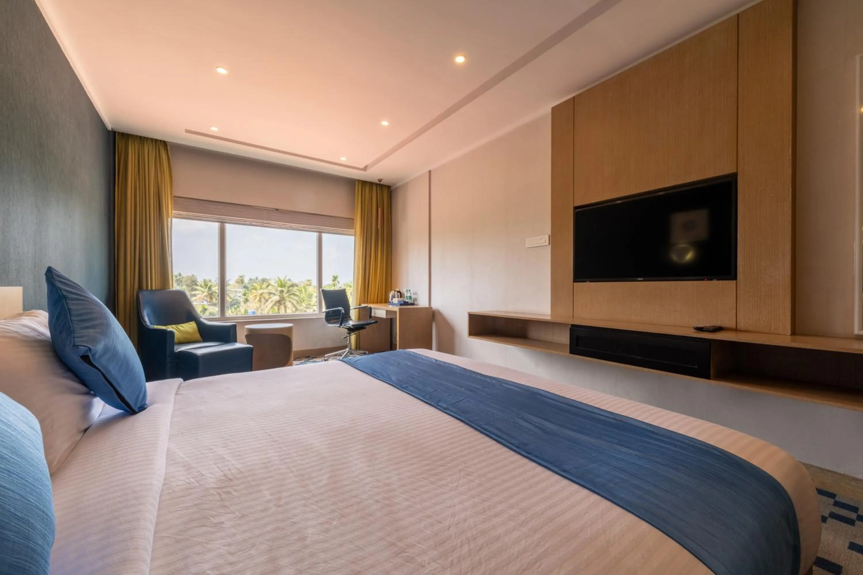 TV and multimedia, Bed in Mintotel Wayanad