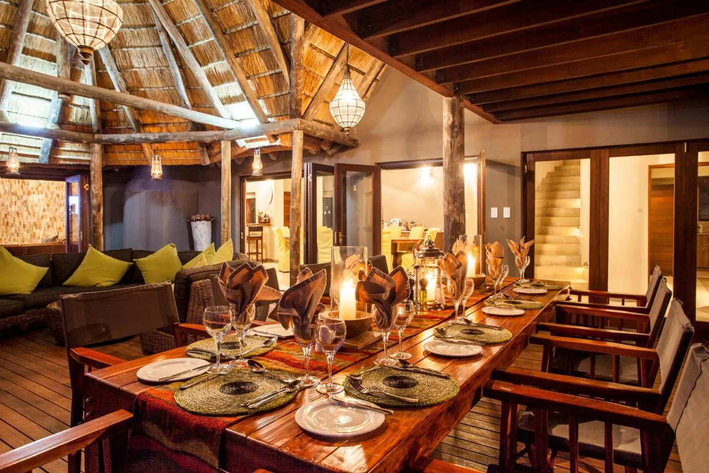 Restaurant/places to eat in Tambuti Lodge
