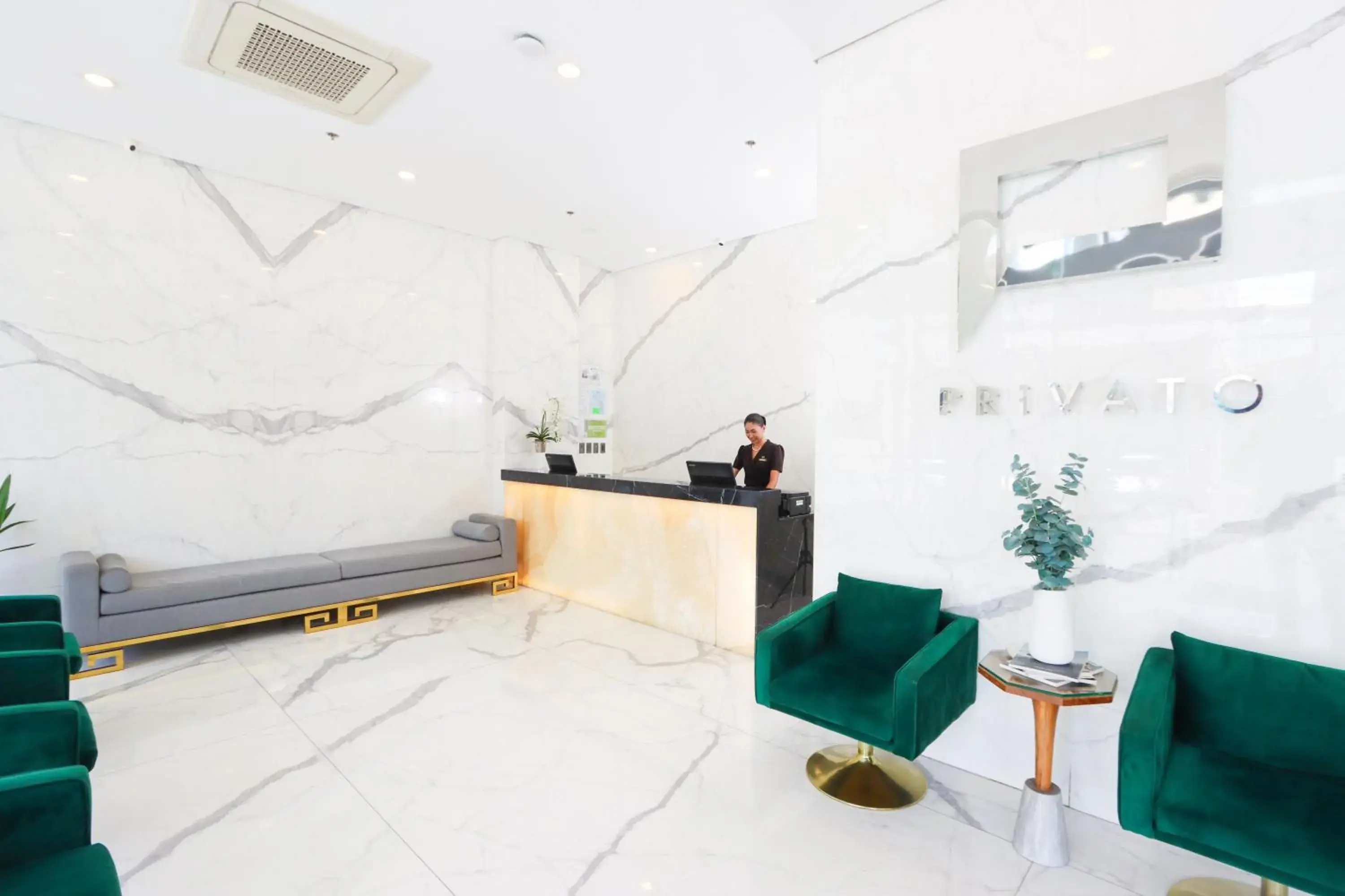 Lobby or reception in Privato Makati Lobby or reception in Privato Makati