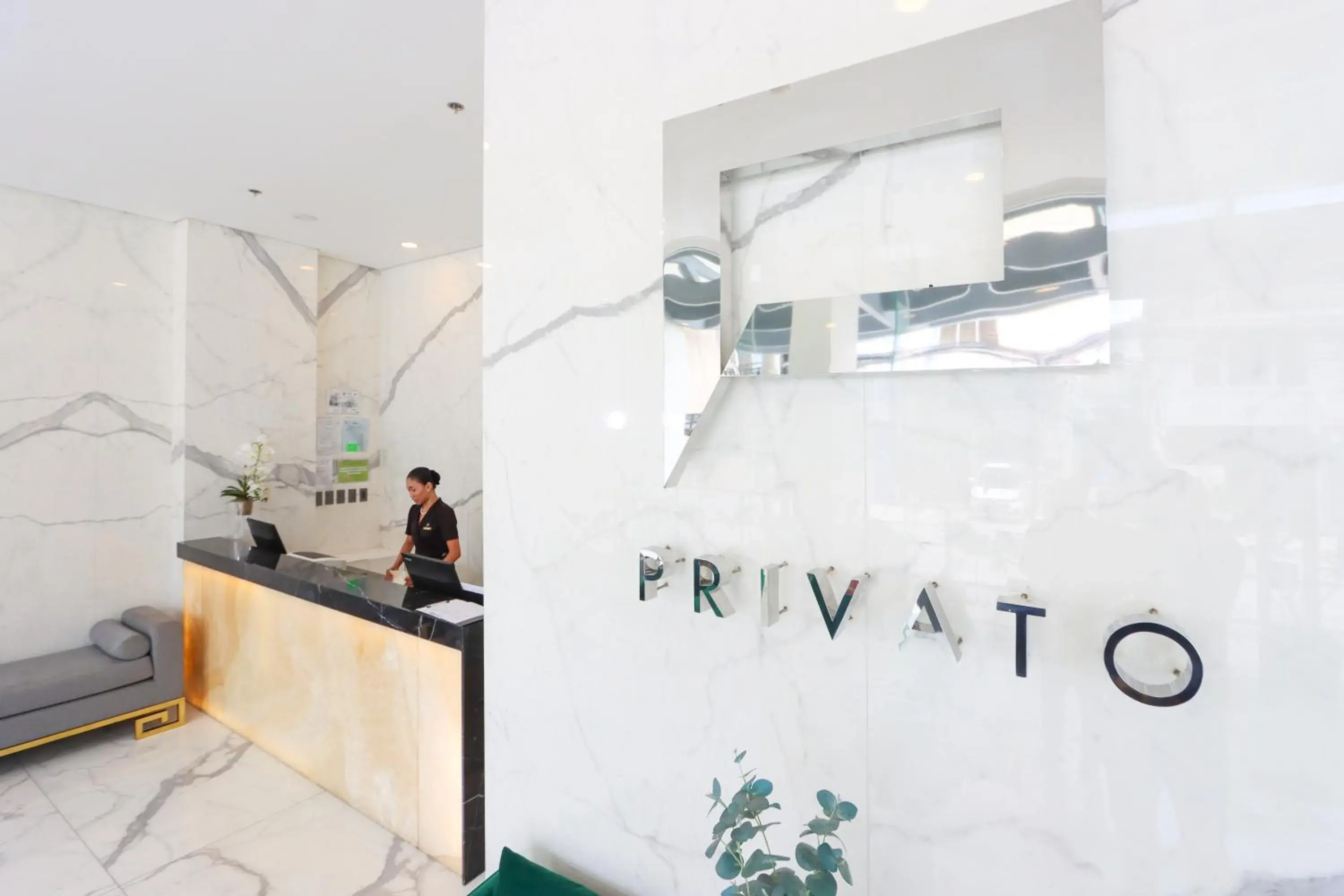 Lobby or reception in Privato Makati Lobby or reception in Privato Makati